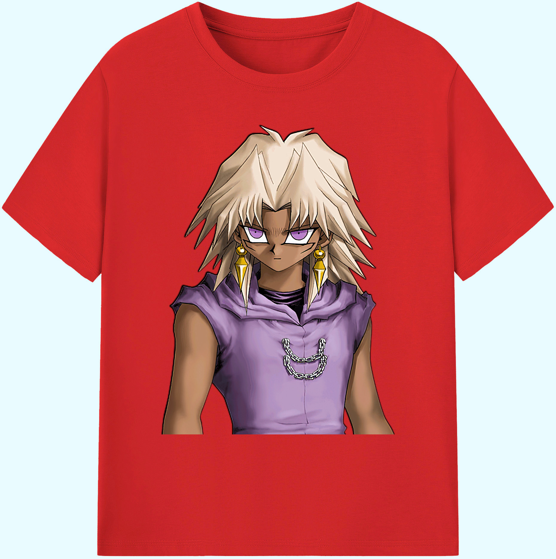 （画像用） 遊☆戯☆王 Yu-Gi-Oh! 綿100％ メンズ半袖Tシャツ｜肌触りやわらか＆通気性