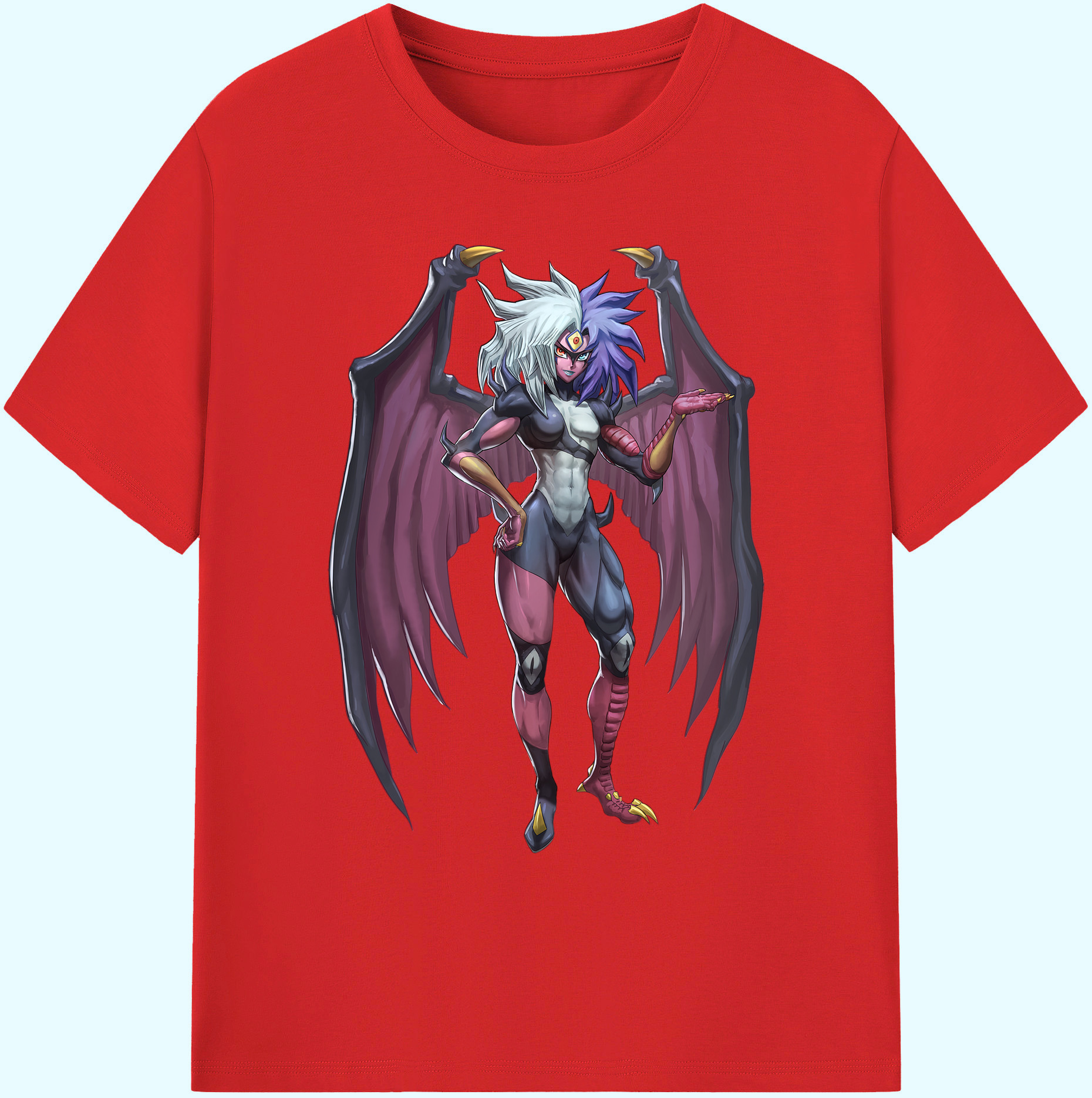（画像用） 遊☆戯☆王 Yu-Gi-Oh! 綿100％ メンズ半袖Tシャツ｜肌触りやわらか＆通気性