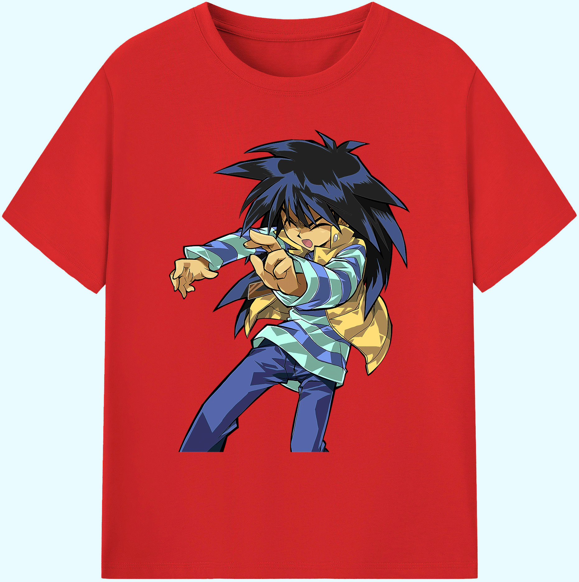 （画像用） 遊☆戯☆王 Yu-Gi-Oh! 綿100％ メンズ半袖Tシャツ｜肌触りやわらか＆通気性