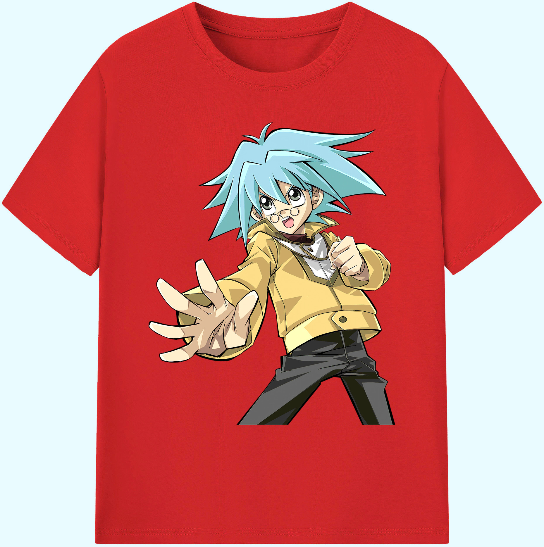 （画像用） 遊☆戯☆王 Yu-Gi-Oh! 綿100％ メンズ半袖Tシャツ｜肌触りやわらか＆通気性