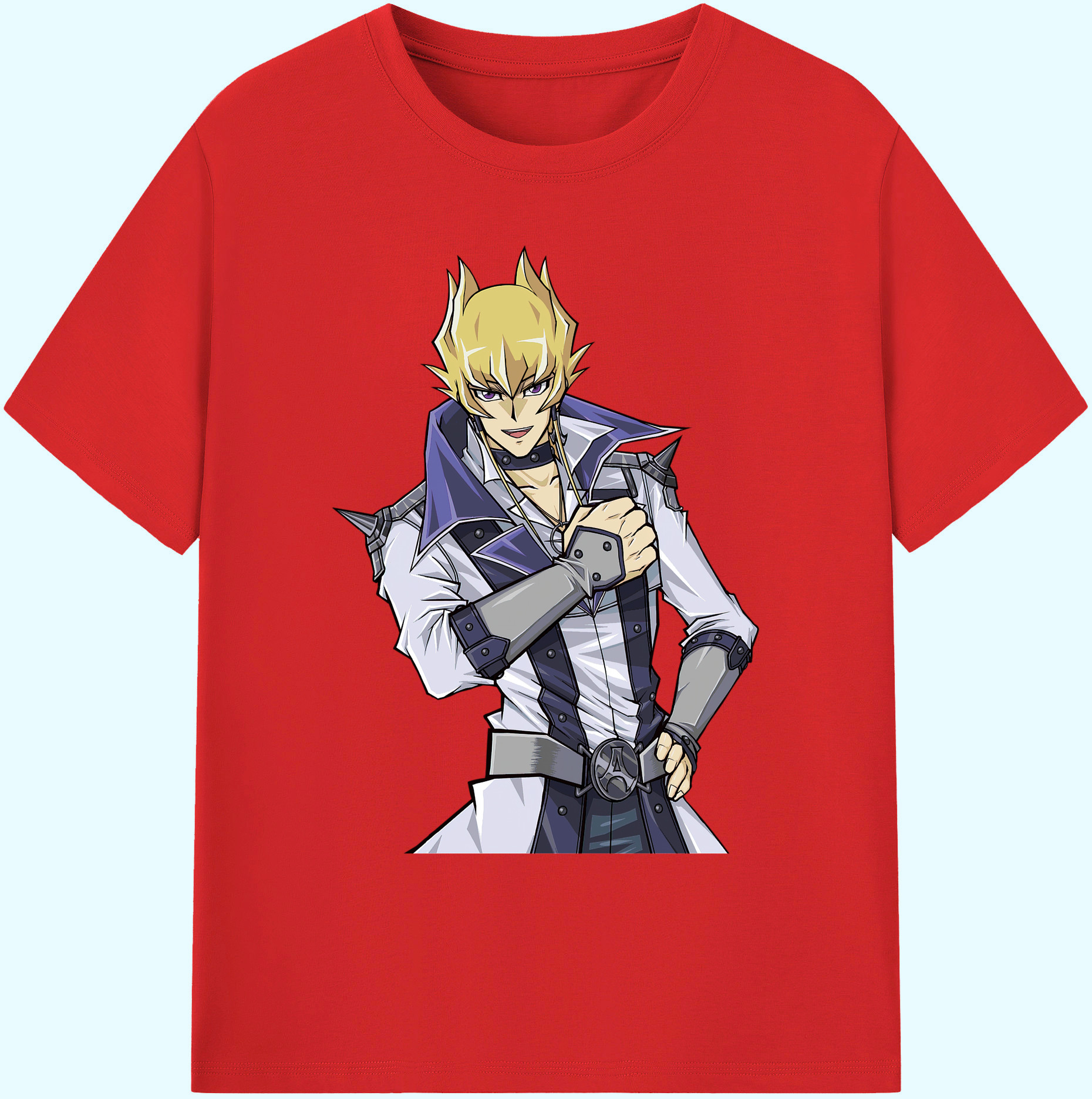 （画像用） 遊☆戯☆王 Yu-Gi-Oh! 綿100％ メンズ半袖Tシャツ｜肌触りやわらか＆通気性