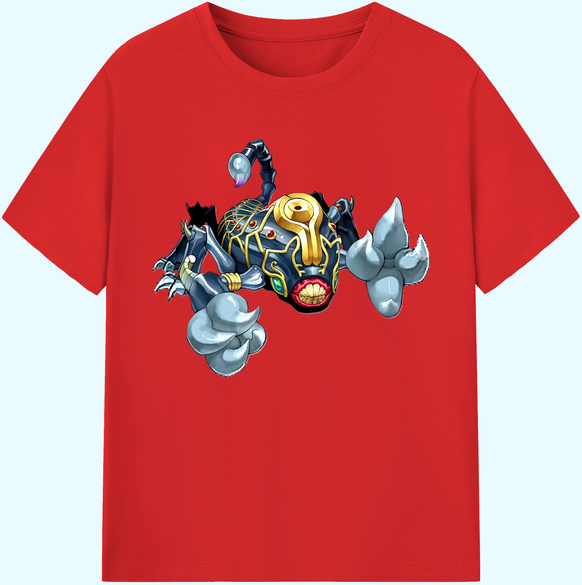 （画像用） 遊☆戯☆王 Yu-Gi-Oh! 綿100％ メンズ半袖Tシャツ｜肌触りやわらか＆通気性