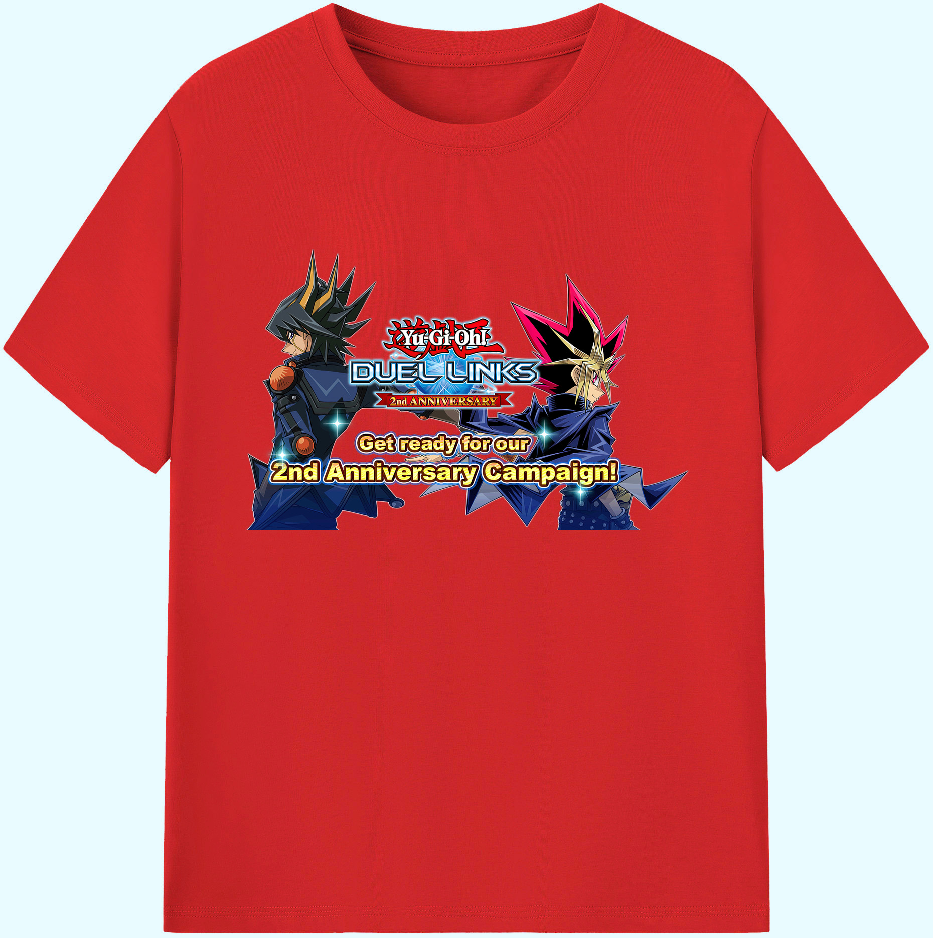 （画像用） 遊☆戯☆王 Yu-Gi-Oh! 綿100％ メンズ半袖Tシャツ｜肌触りやわらか＆通気性