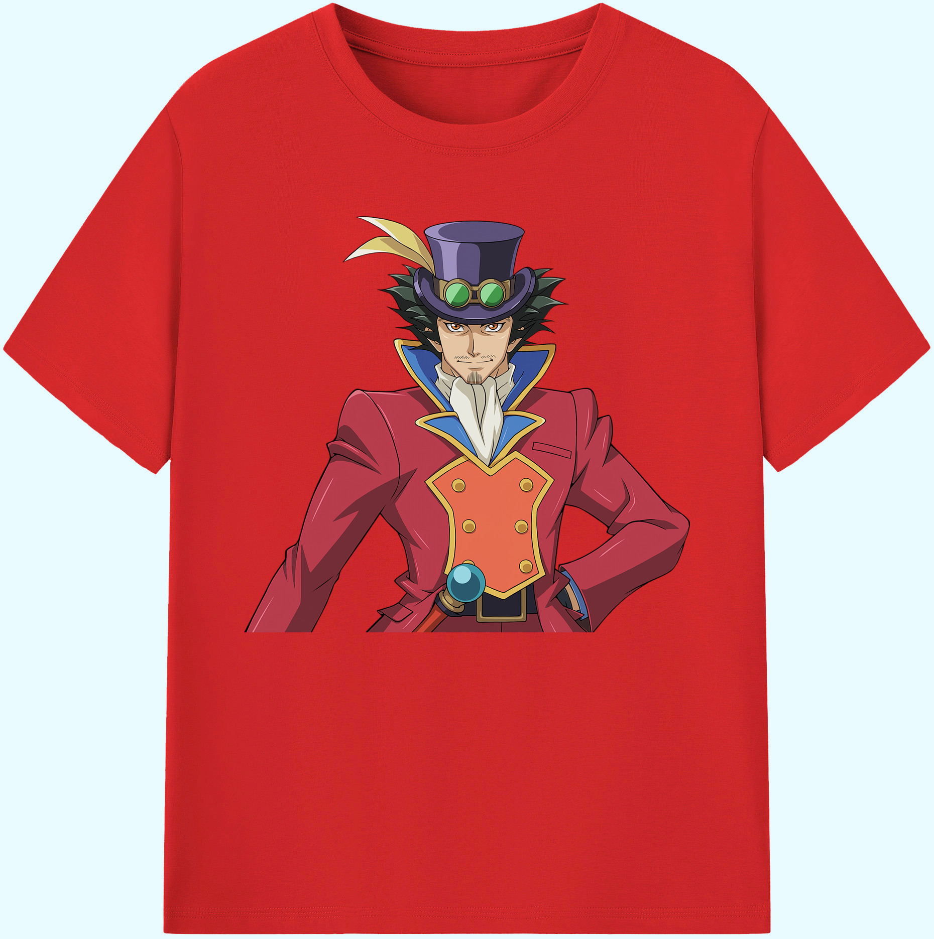 （画像用） 遊☆戯☆王 Yu-Gi-Oh! 綿100％ メンズ半袖Tシャツ｜肌触りやわらか＆通気性