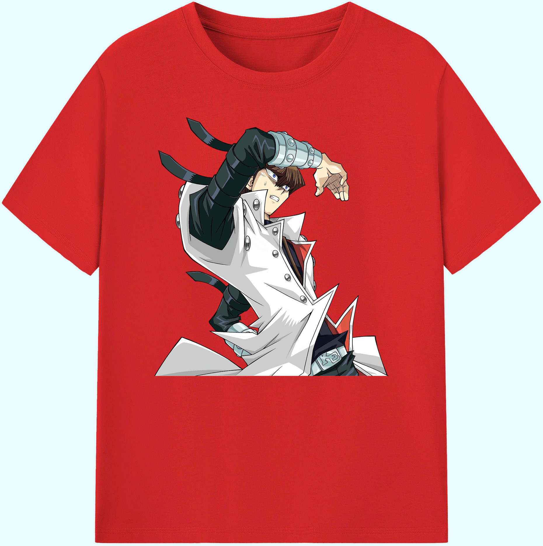 （画像用） 遊☆戯☆王 Yu-Gi-Oh! 綿100％ メンズ半袖Tシャツ｜肌触りやわらか＆通気性
