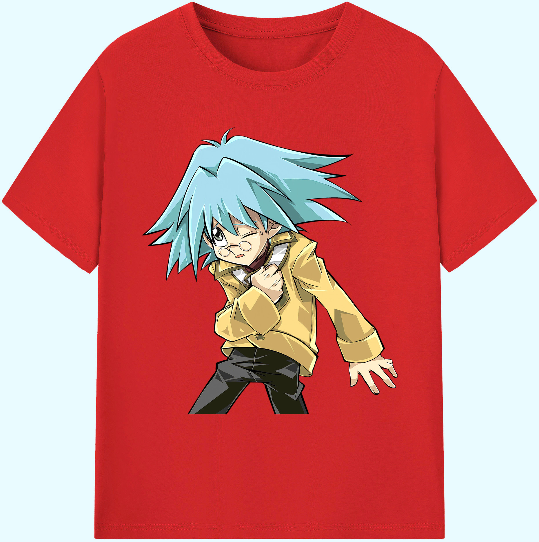 （画像用） 遊☆戯☆王 Yu-Gi-Oh! 綿100％ メンズ半袖Tシャツ｜肌触りやわらか＆通気性