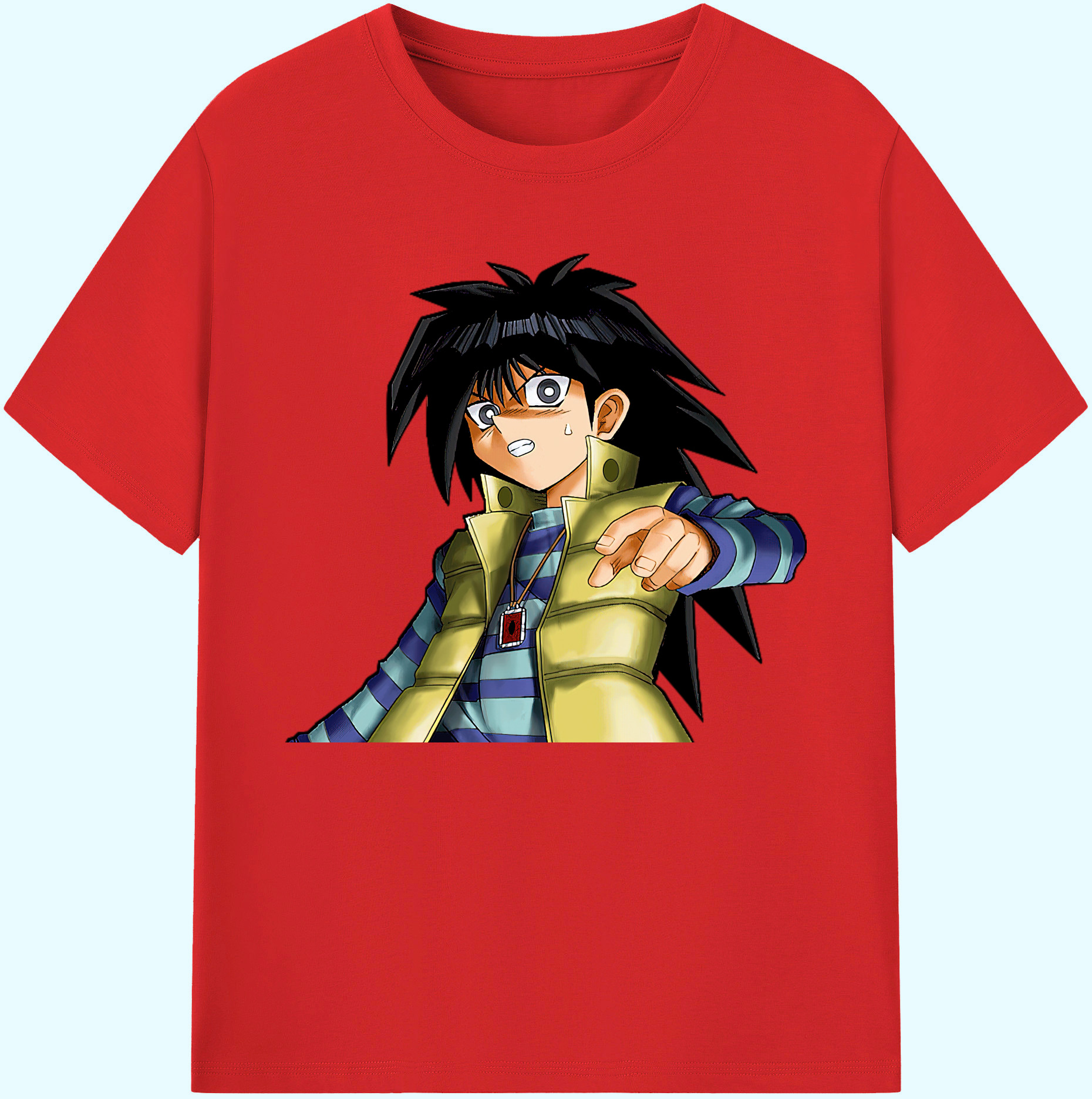 （画像用） 遊☆戯☆王 Yu-Gi-Oh! 綿100％ メンズ半袖Tシャツ｜肌触りやわらか＆通気性