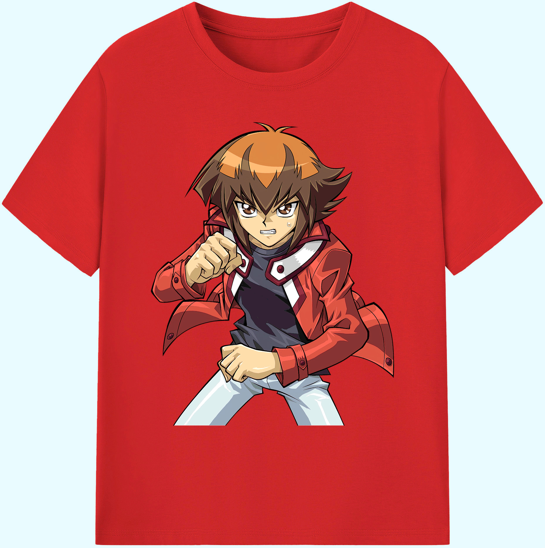 （画像用） 遊☆戯☆王 Yu-Gi-Oh! 綿100％ メンズ半袖Tシャツ｜肌触りやわらか＆通気性