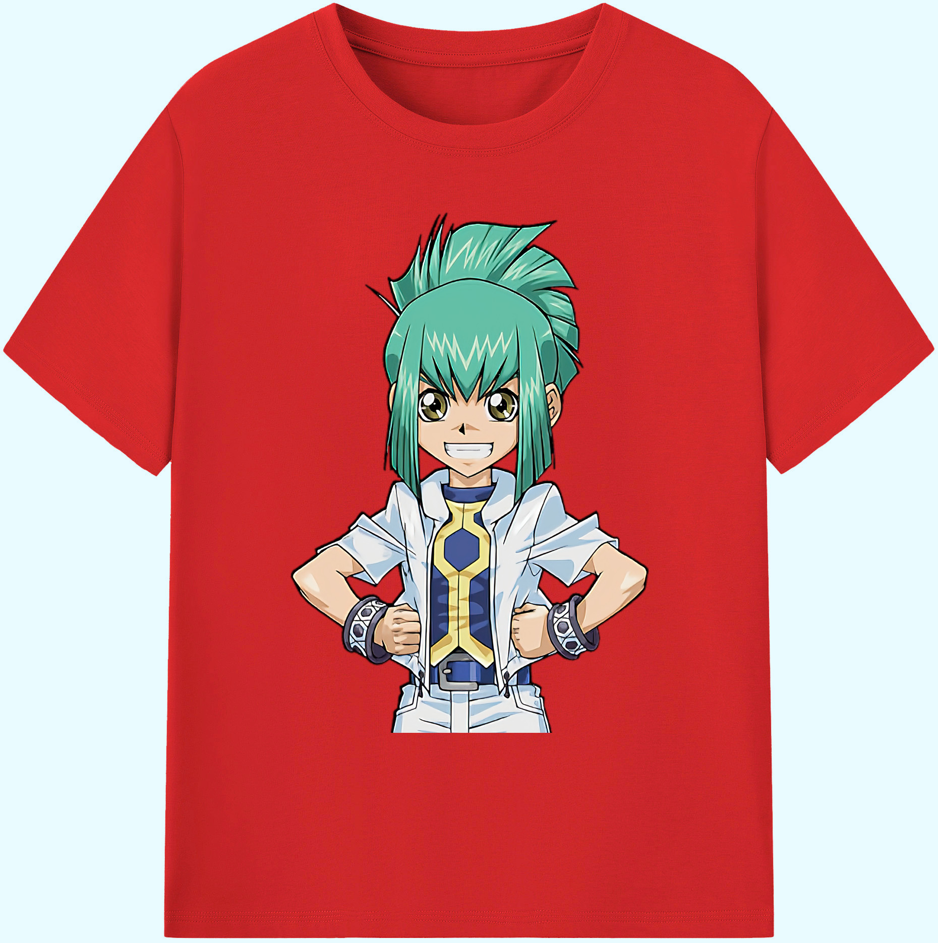 （画像用） 遊☆戯☆王 Yu-Gi-Oh! 綿100％ メンズ半袖Tシャツ｜肌触りやわらか＆通気性