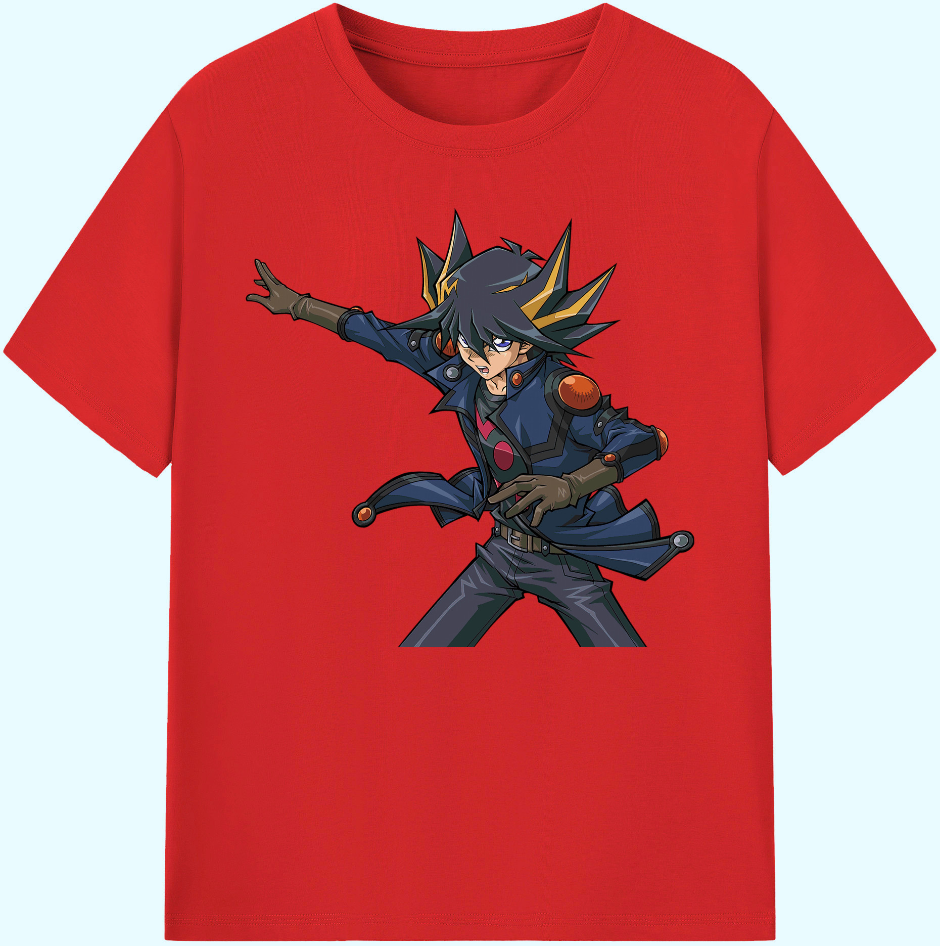 （画像用） 遊☆戯☆王 Yu-Gi-Oh! 綿100％ メンズ半袖Tシャツ｜肌触りやわらか＆通気性
