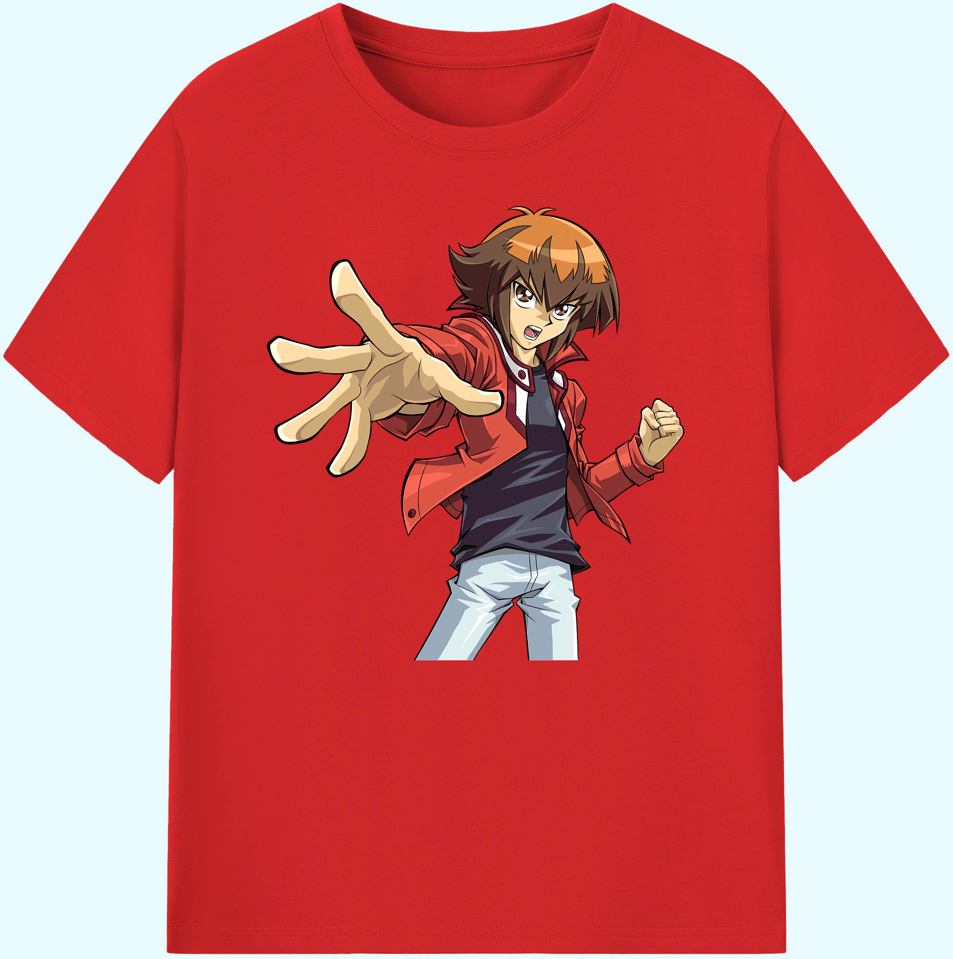 （画像用） 遊☆戯☆王 Yu-Gi-Oh! 綿100％ メンズ半袖Tシャツ｜肌触りやわらか＆通気性
