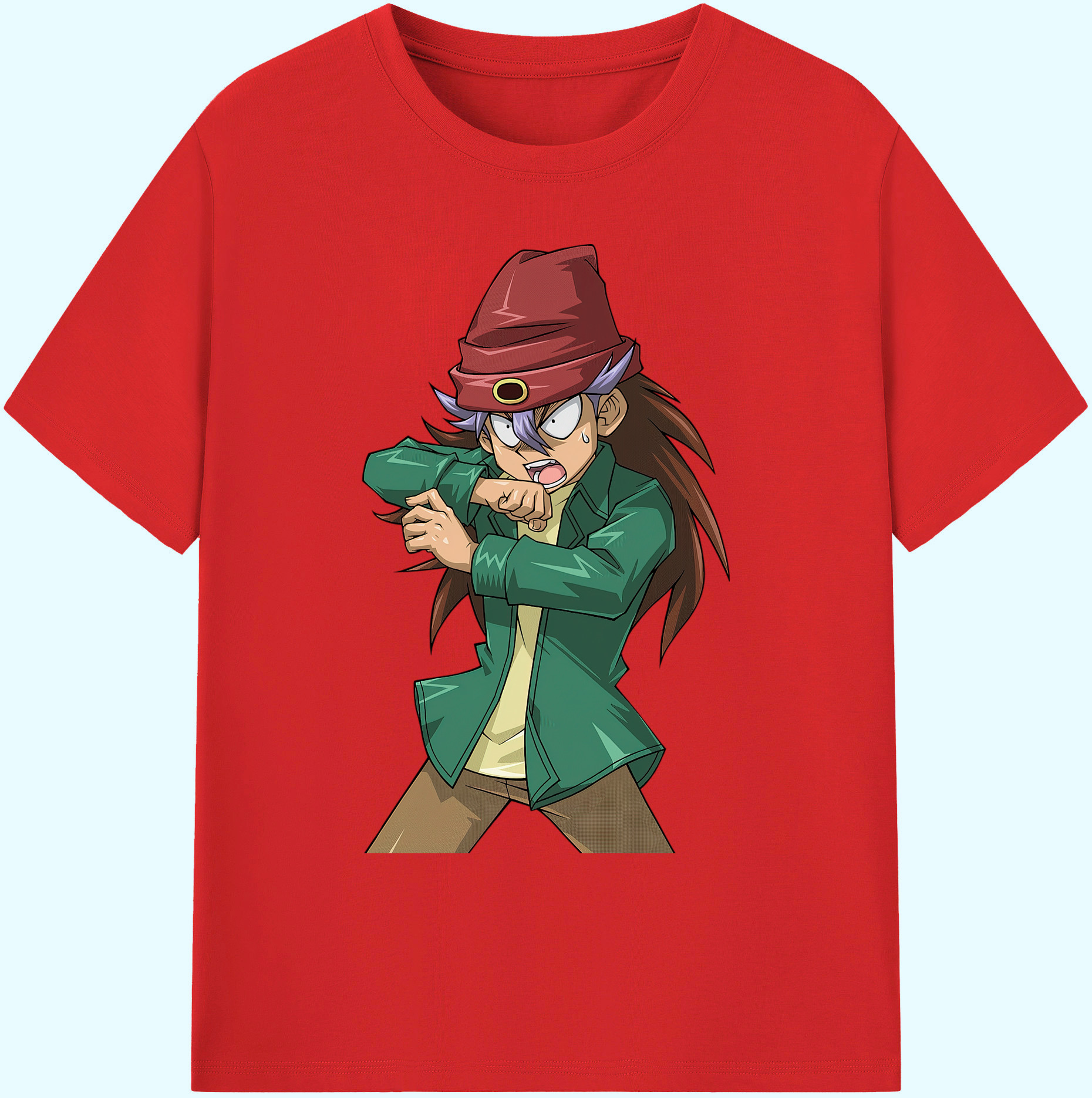 （画像用） 遊☆戯☆王 Yu-Gi-Oh! 綿100％ メンズ半袖Tシャツ｜肌触りやわらか＆通気性