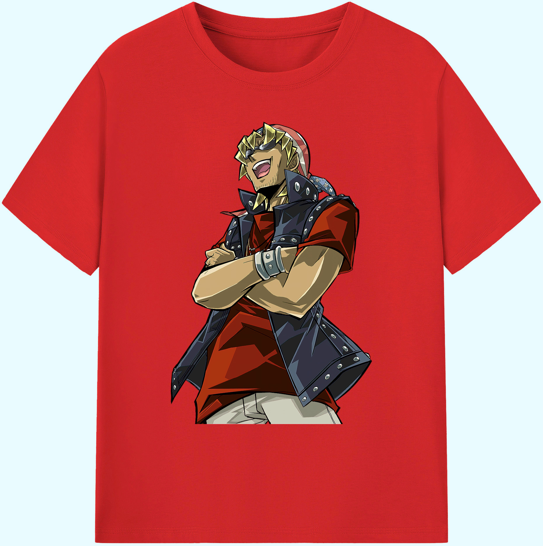 （画像用） 遊☆戯☆王 Yu-Gi-Oh! 綿100％ メンズ半袖Tシャツ｜肌触りやわらか＆通気性