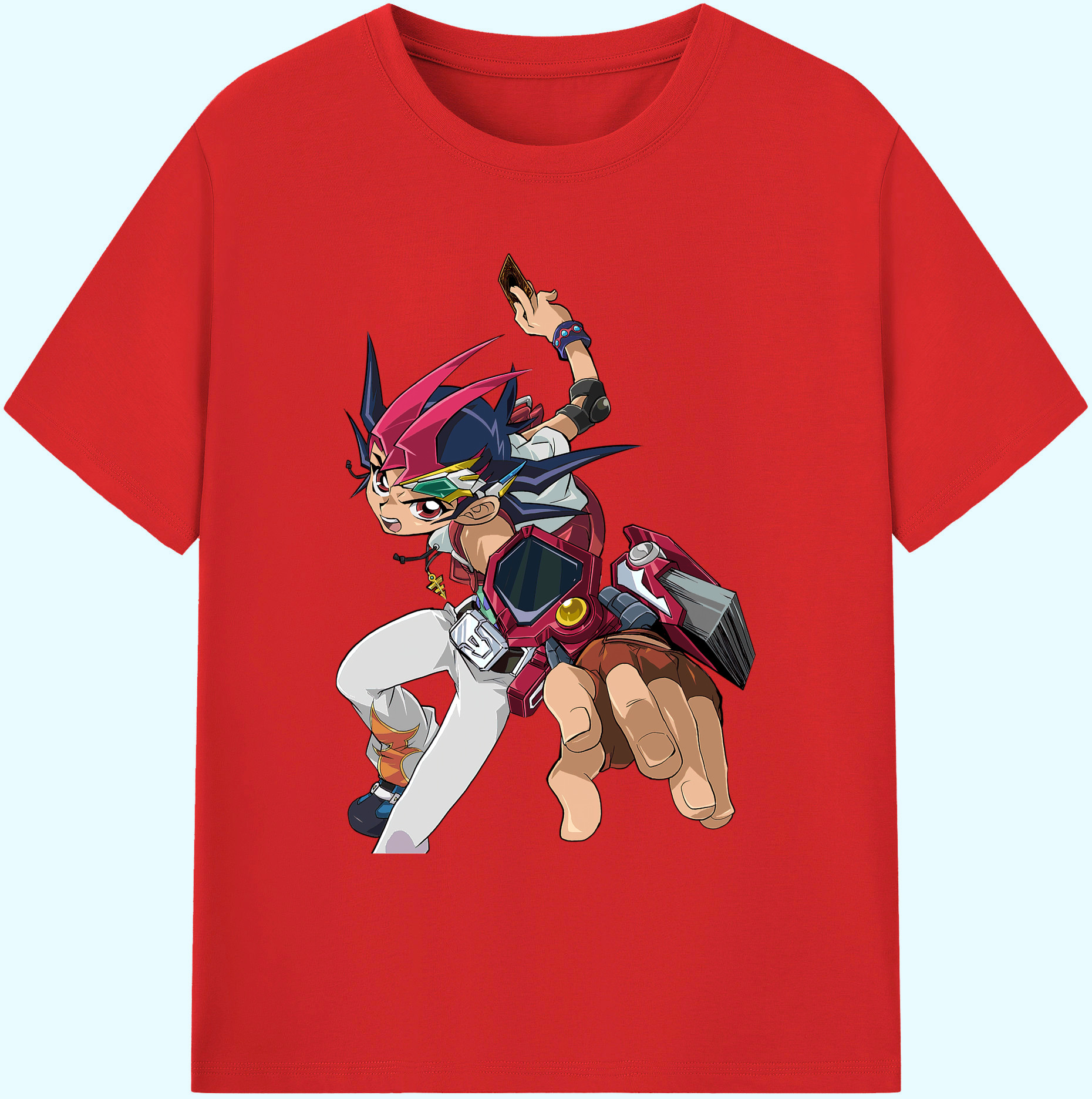 （画像用） 遊☆戯☆王 Yu-Gi-Oh! 綿100％ メンズ半袖Tシャツ｜肌触りやわらか＆通気性