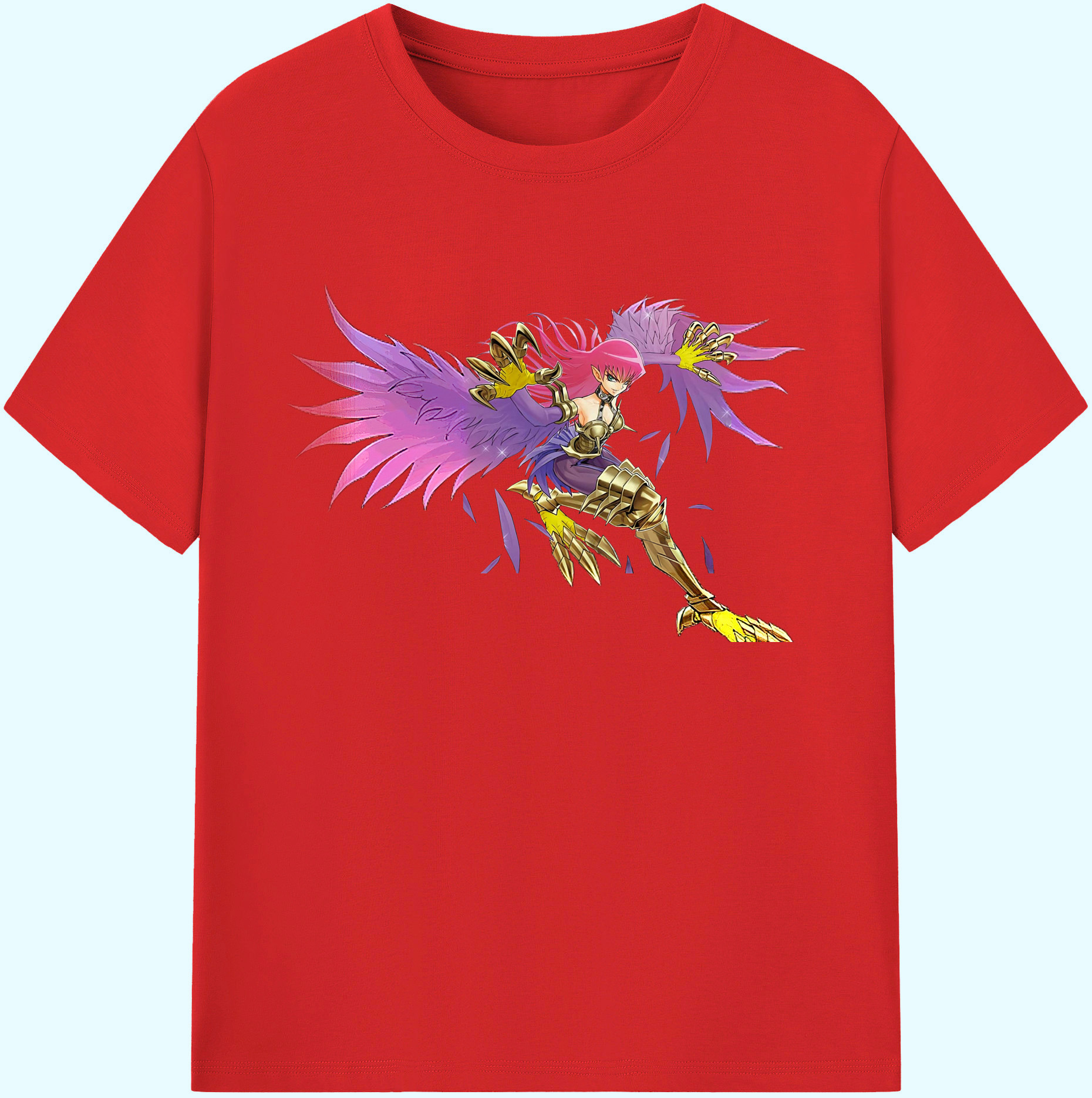 （画像用） 遊☆戯☆王 Yu-Gi-Oh! 綿100％ メンズ半袖Tシャツ｜肌触りやわらか＆通気性