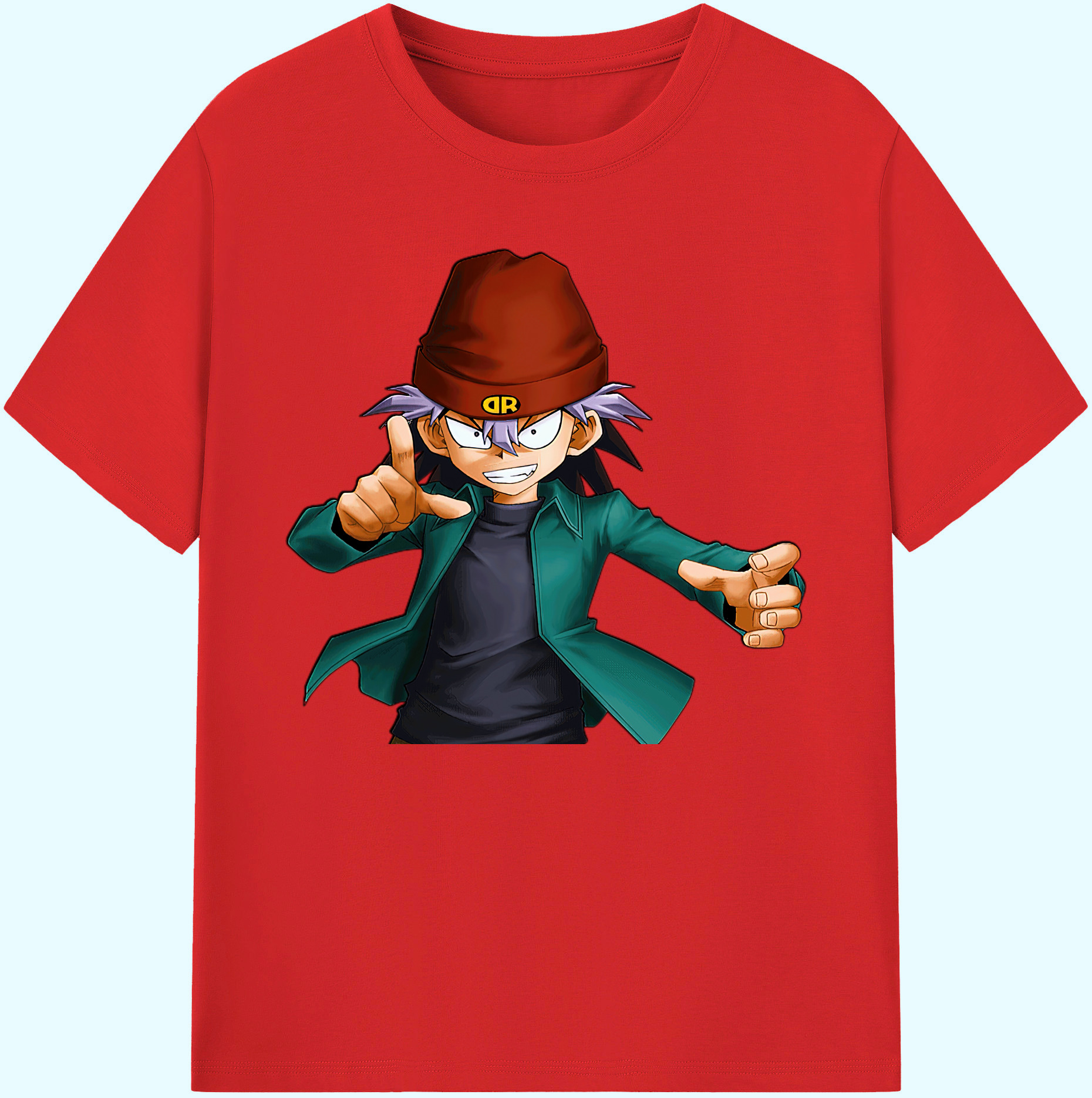 （画像用） 遊☆戯☆王 Yu-Gi-Oh! 綿100％ メンズ半袖Tシャツ｜肌触りやわらか＆通気性