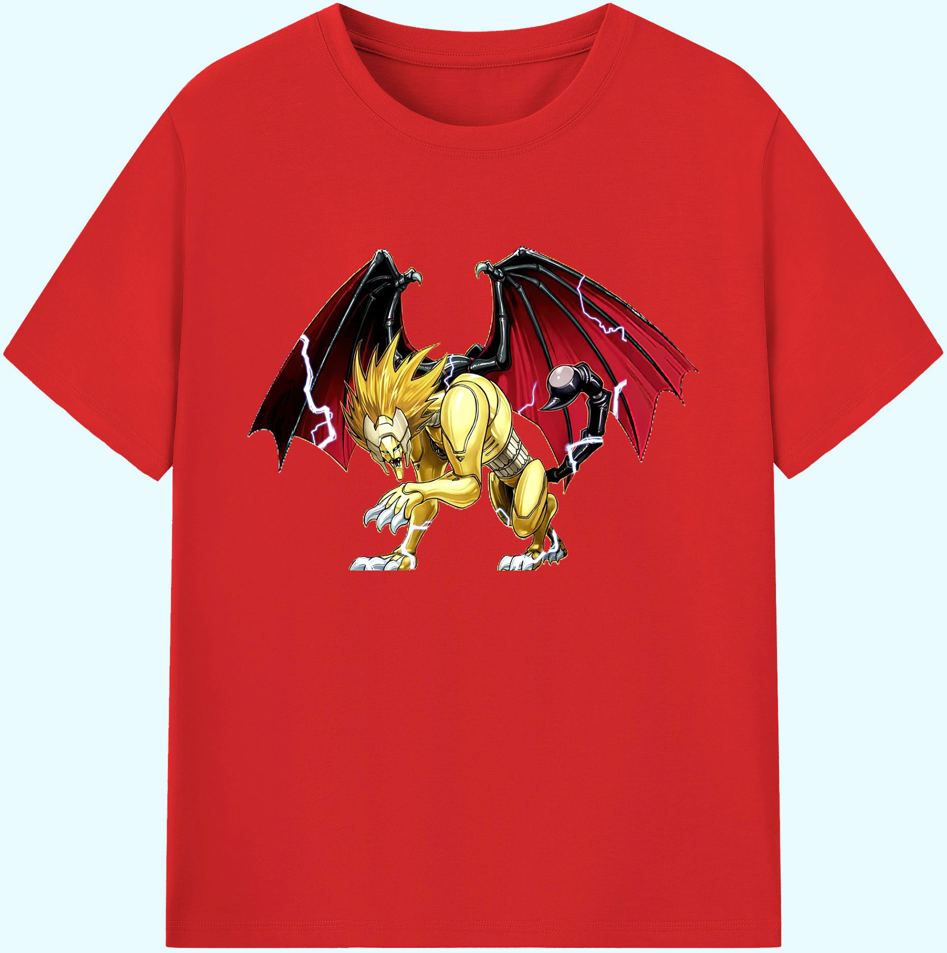 （画像用） 遊☆戯☆王 Yu-Gi-Oh! 綿100％ メンズ半袖Tシャツ｜肌触りやわらか＆通気性