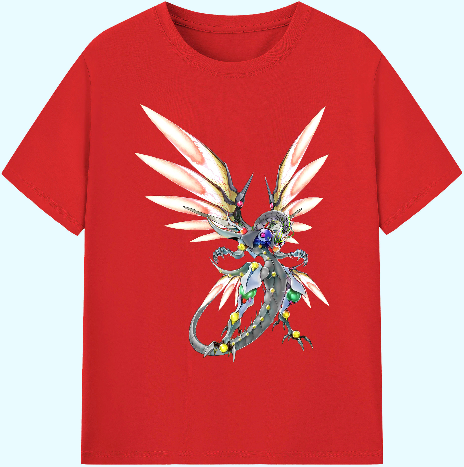 （画像用） 遊☆戯☆王 Yu-Gi-Oh! 綿100％ メンズ半袖Tシャツ｜肌触りやわらか＆通気性