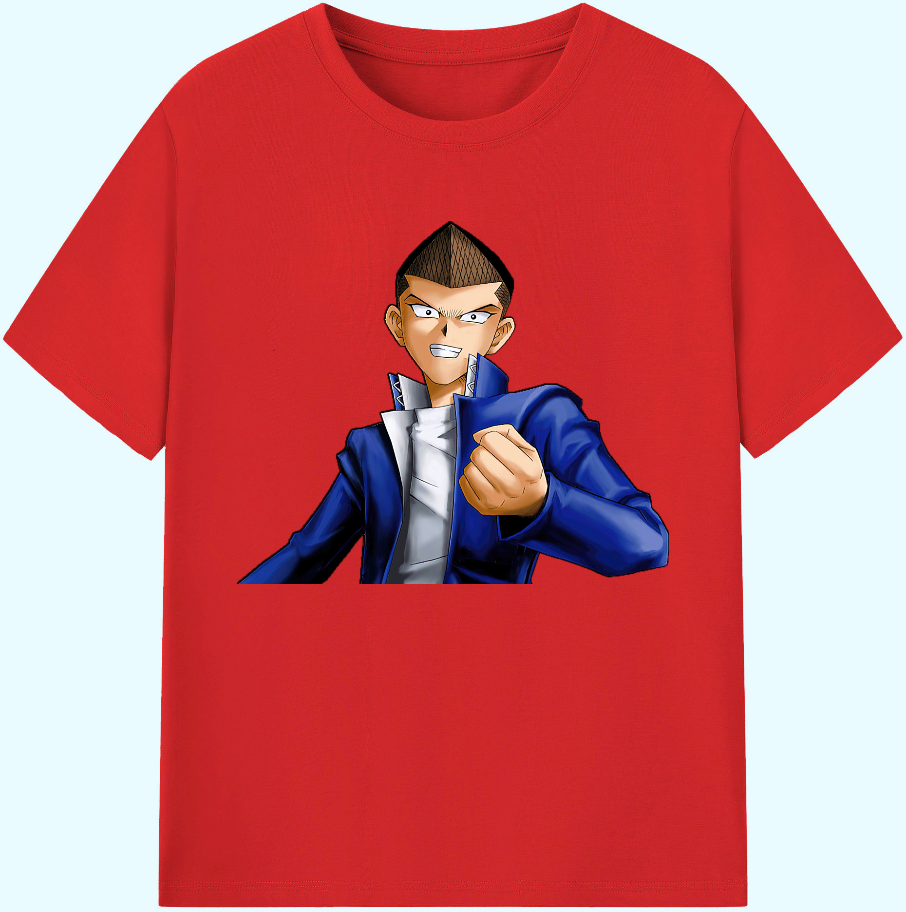 （画像用） 遊☆戯☆王 Yu-Gi-Oh! 綿100％ メンズ半袖Tシャツ｜肌触りやわらか＆通気性