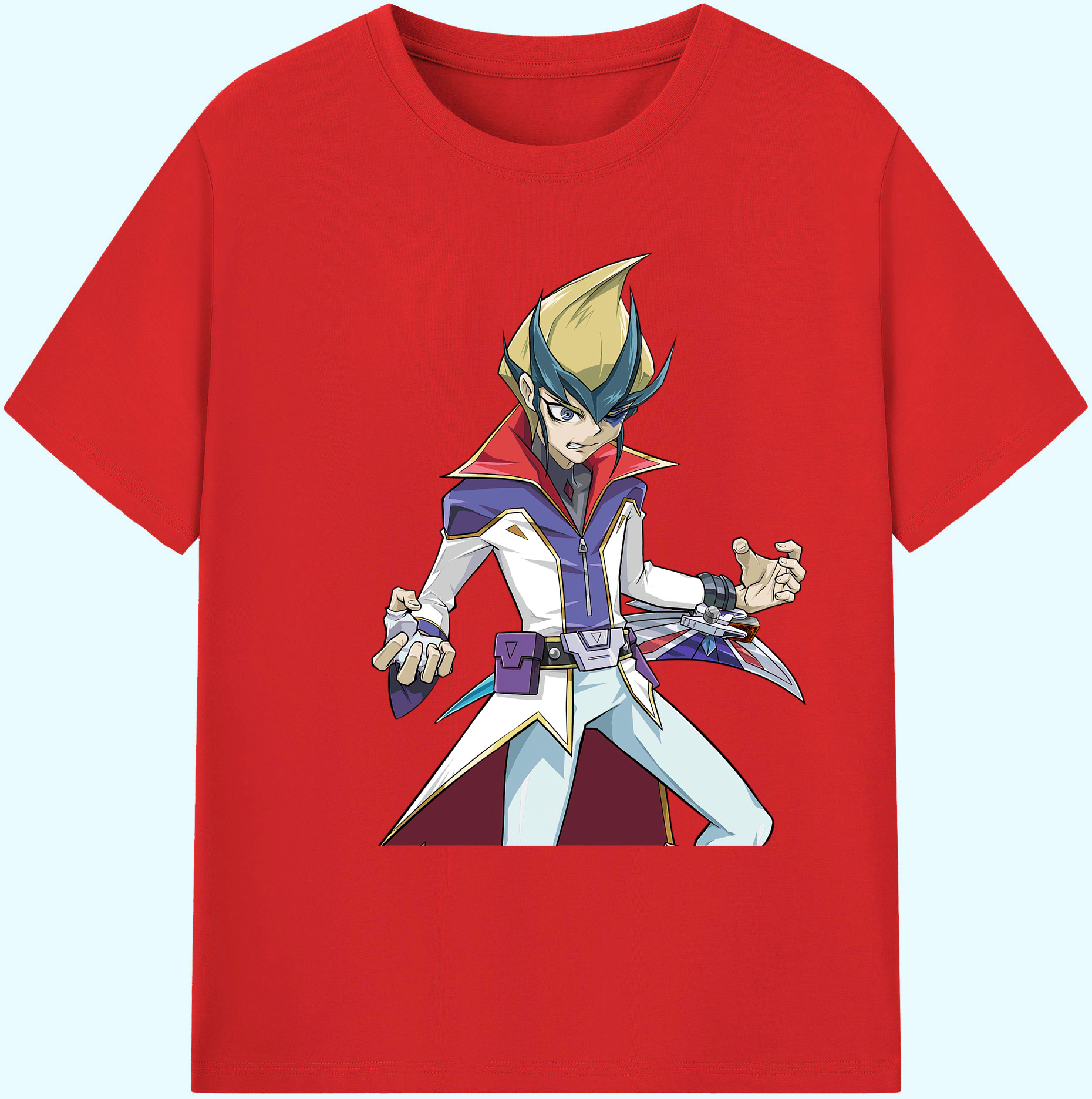（画像用） 遊☆戯☆王 Yu-Gi-Oh! 綿100％ メンズ半袖Tシャツ｜肌触りやわらか＆通気性