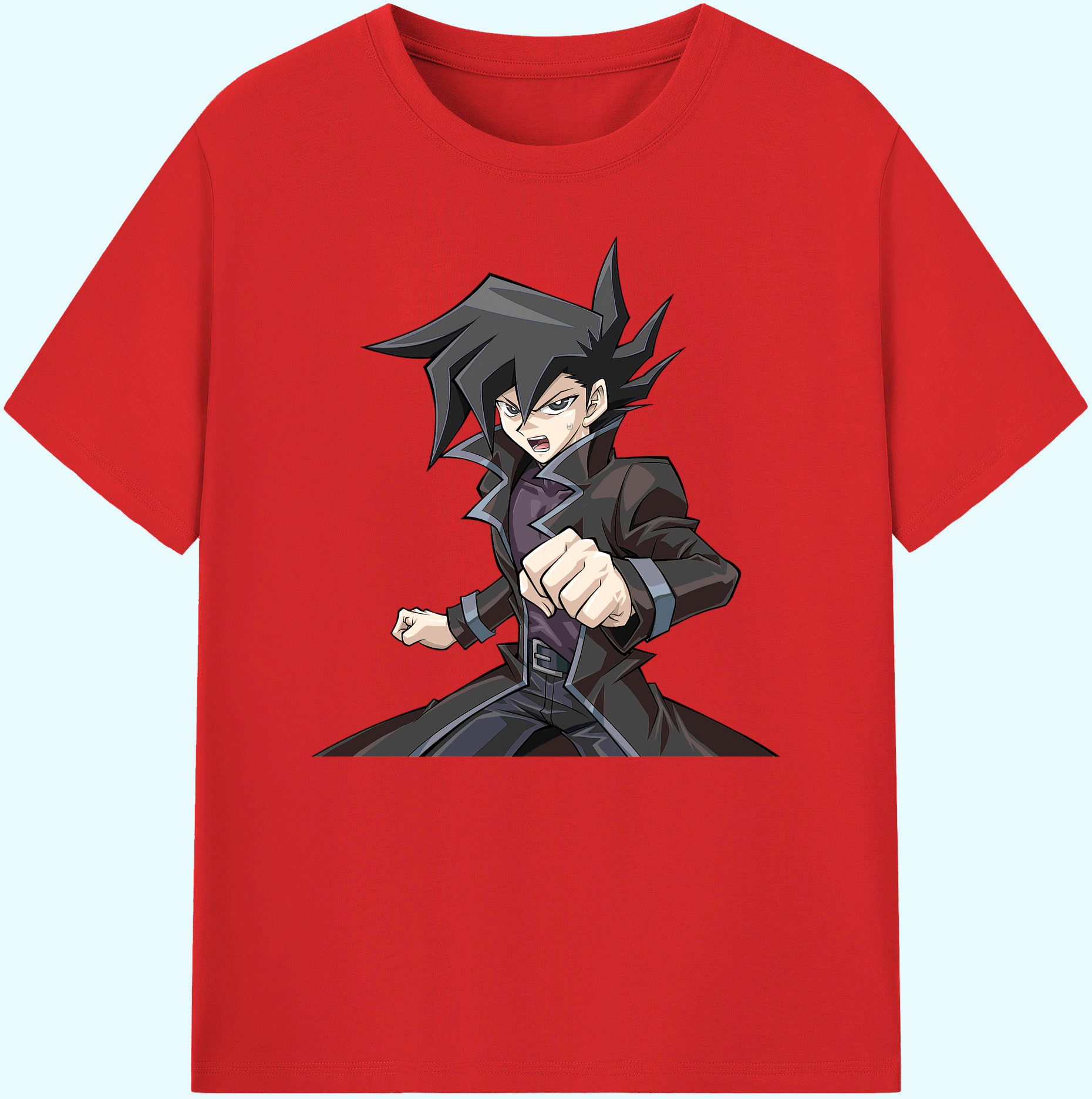 （画像用） 遊☆戯☆王 Yu-Gi-Oh! 綿100％ メンズ半袖Tシャツ｜肌触りやわらか＆通気性