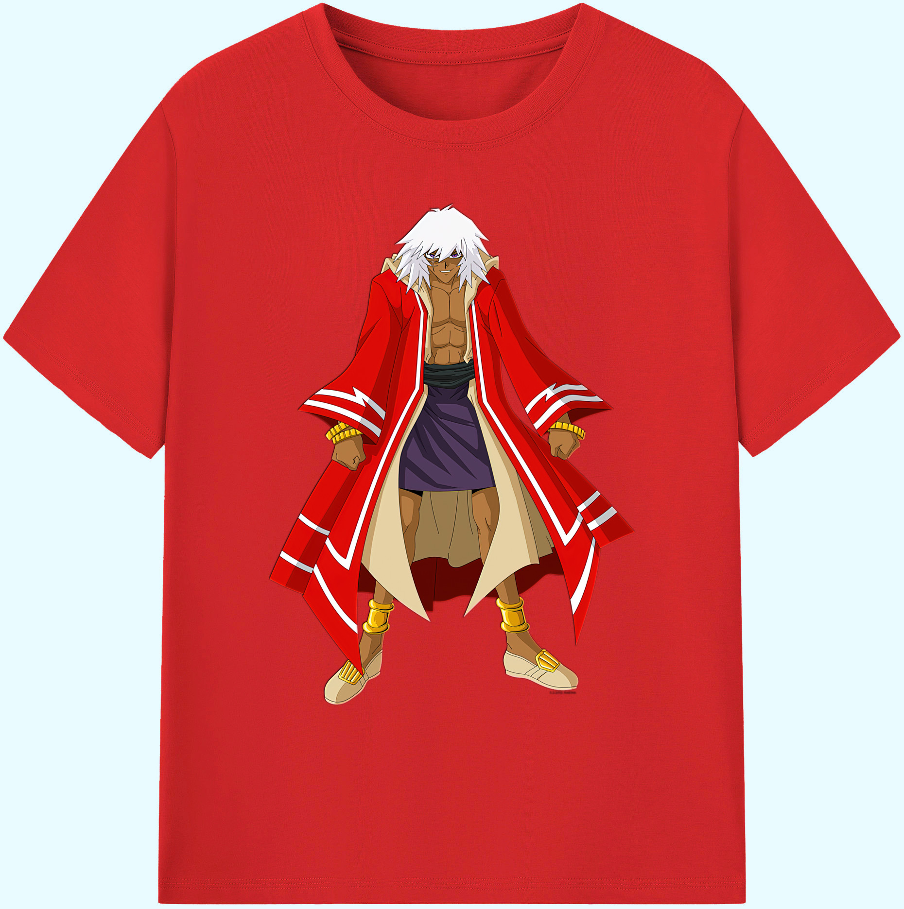 （画像用） 遊☆戯☆王 Yu-Gi-Oh! 綿100％ メンズ半袖Tシャツ｜肌触りやわらか＆通気性