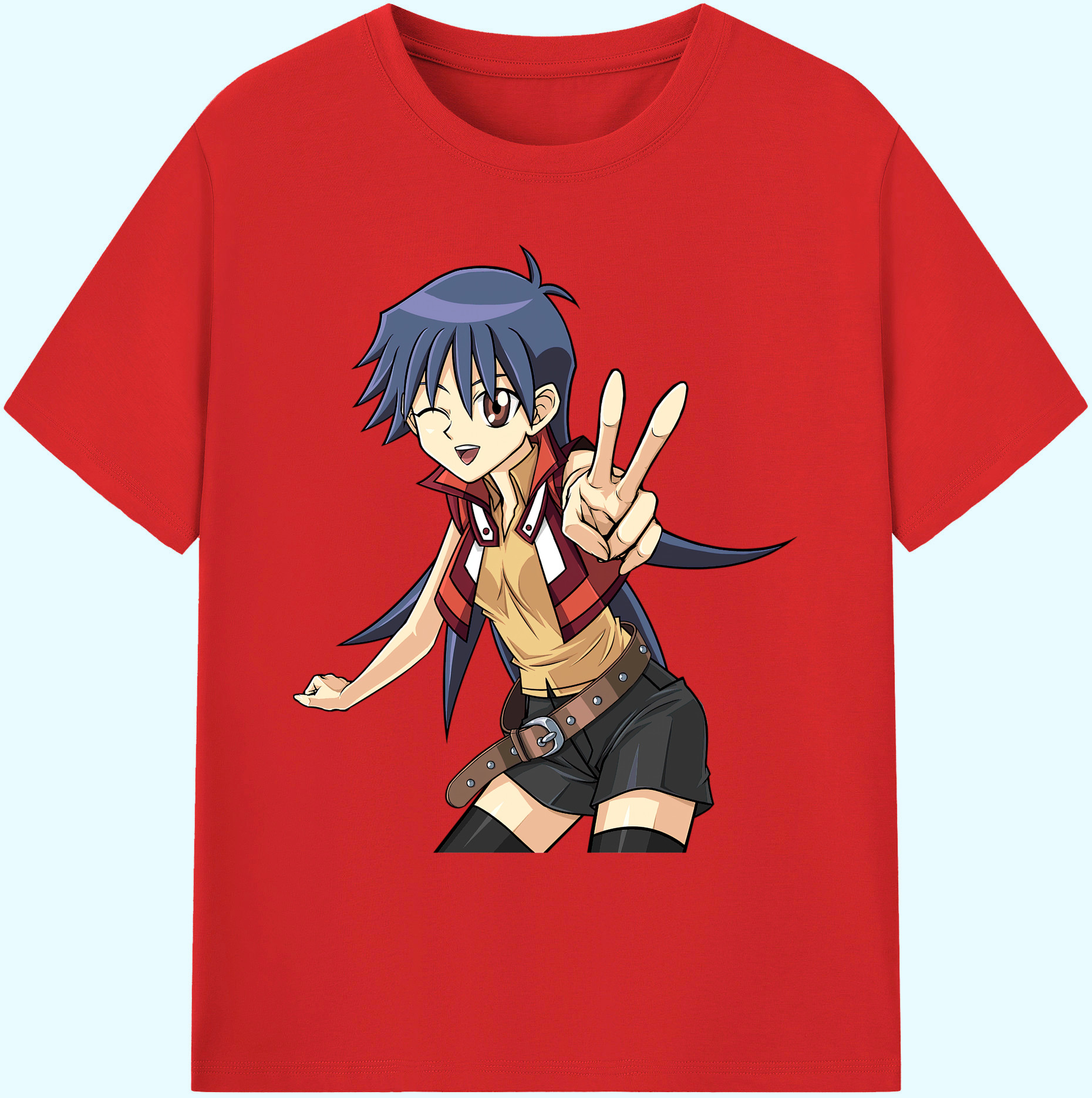 （画像用） 遊☆戯☆王 Yu-Gi-Oh! 綿100％ メンズ半袖Tシャツ｜肌触りやわらか＆通気性