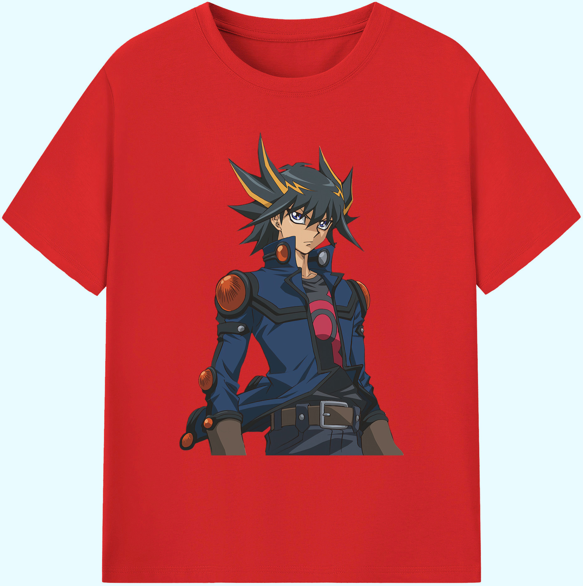 遊☆戯☆王 Yu-Gi-Oh! 綿100％ メンズ半袖Tシャツ｜肌触りやわらか＆通気性