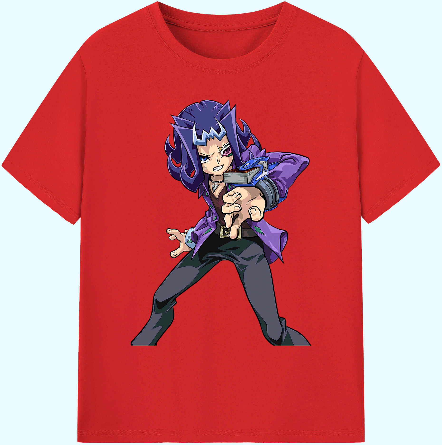 遊☆戯☆王 Yu-Gi-Oh! 綿100％ メンズ半袖Tシャツ｜肌触りやわらか＆通気性