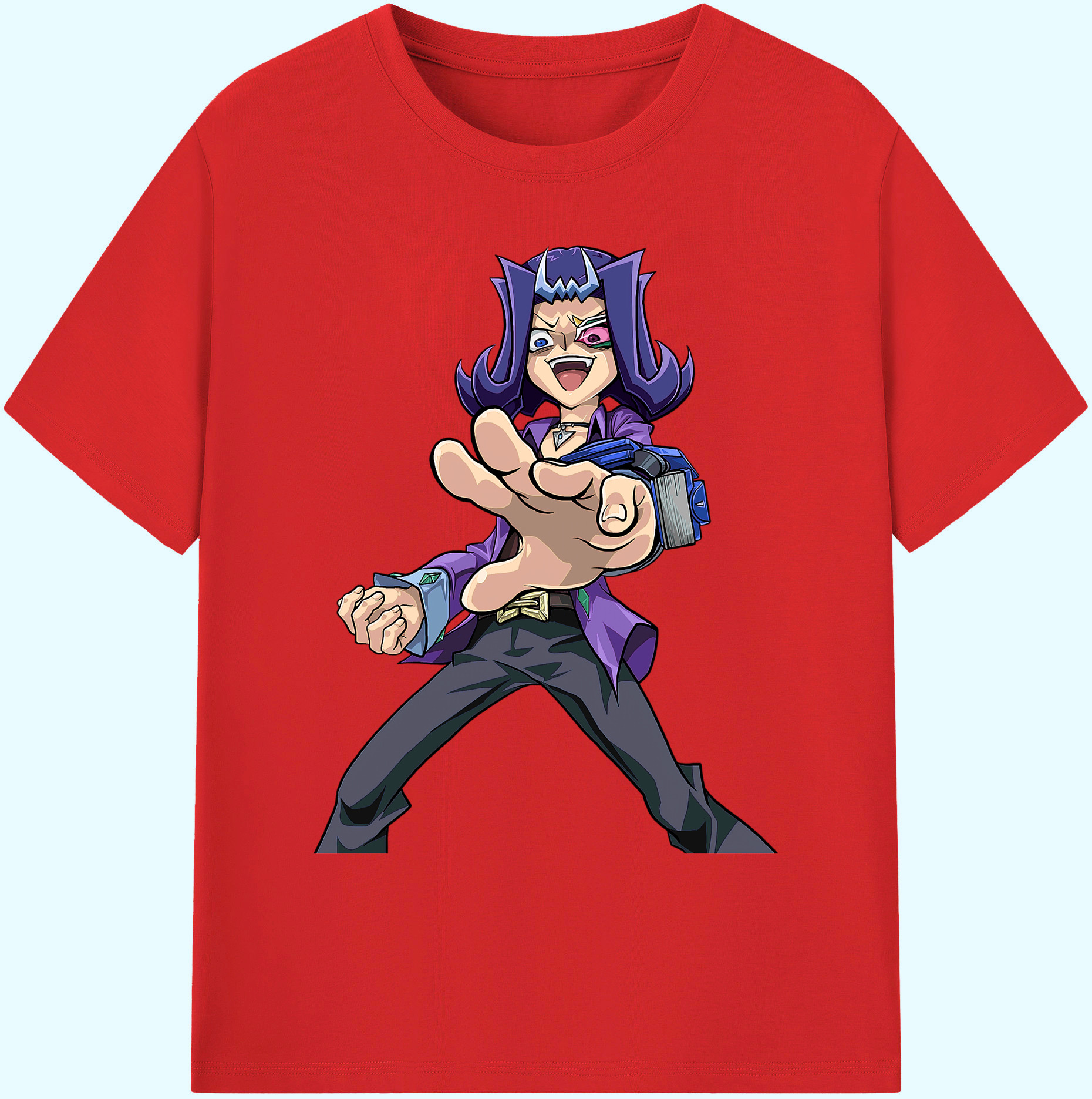 遊☆戯☆王 Yu-Gi-Oh! 綿100％ メンズ半袖Tシャツ｜肌触りやわらか＆通気性