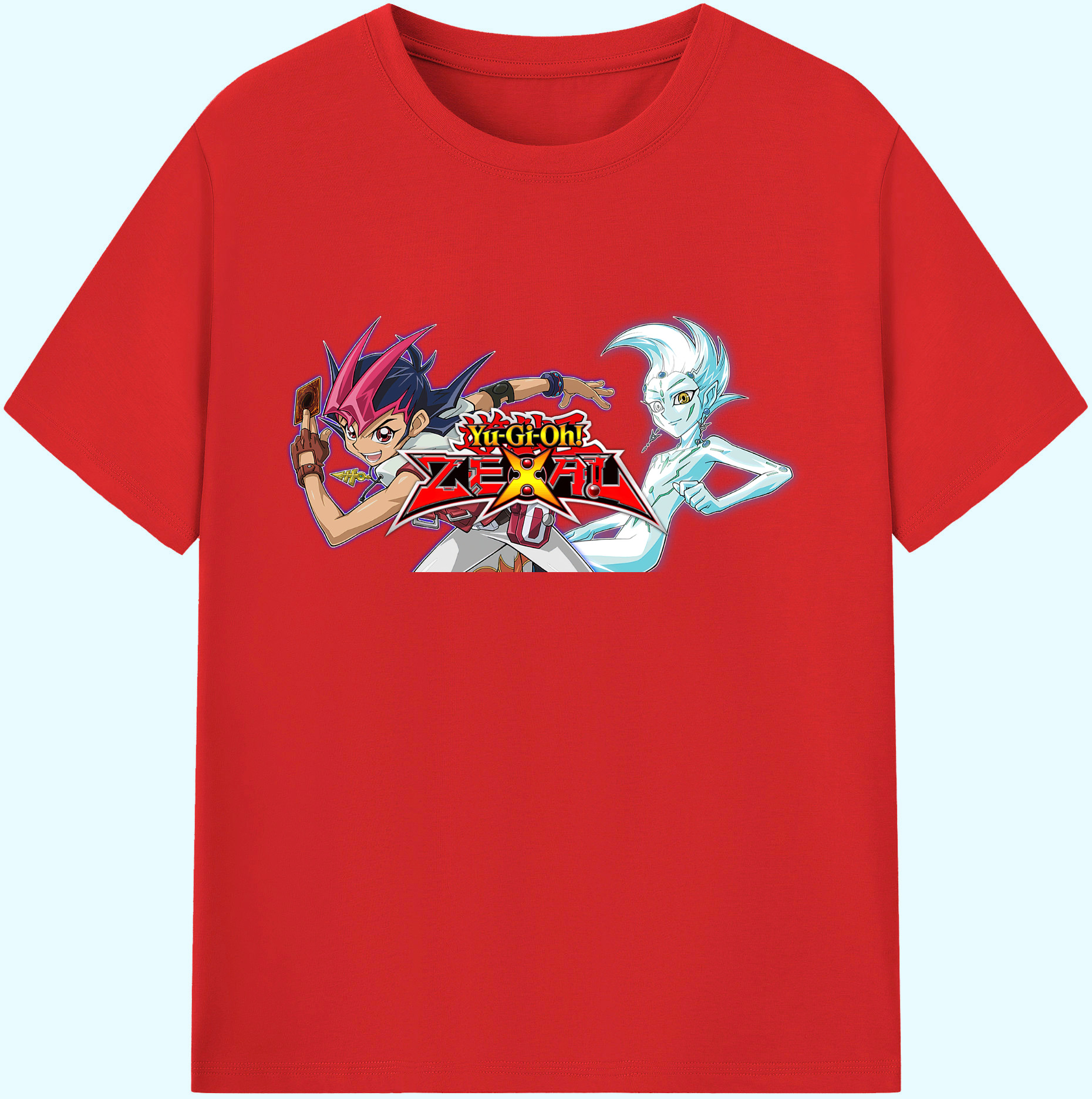 遊☆戯☆王 Yu-Gi-Oh! 綿100％ メンズ半袖Tシャツ｜肌触りやわらか＆通気性