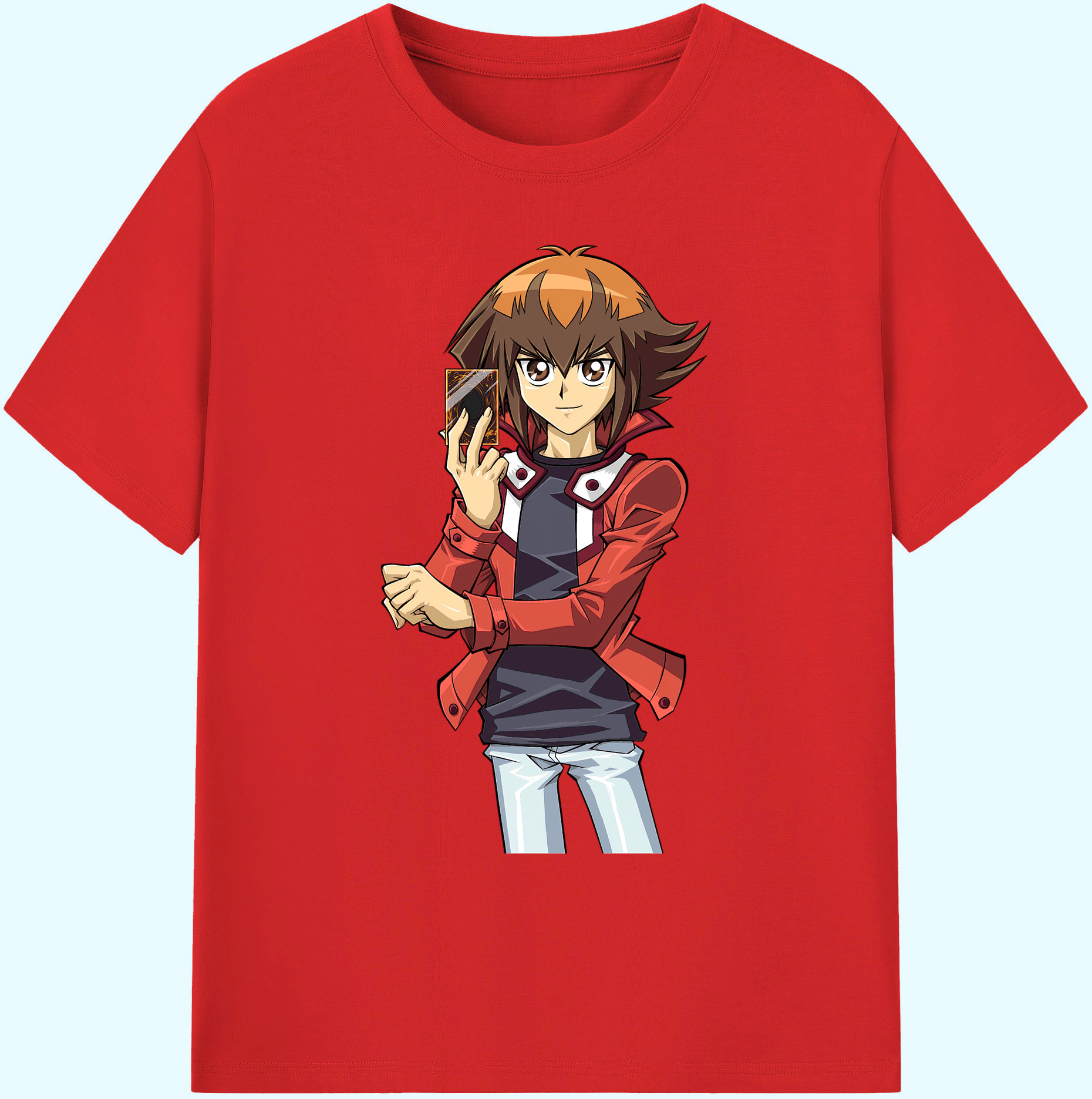 遊☆戯☆王 Yu-Gi-Oh! 綿100％ メンズ半袖Tシャツ｜肌触りやわらか＆通気性