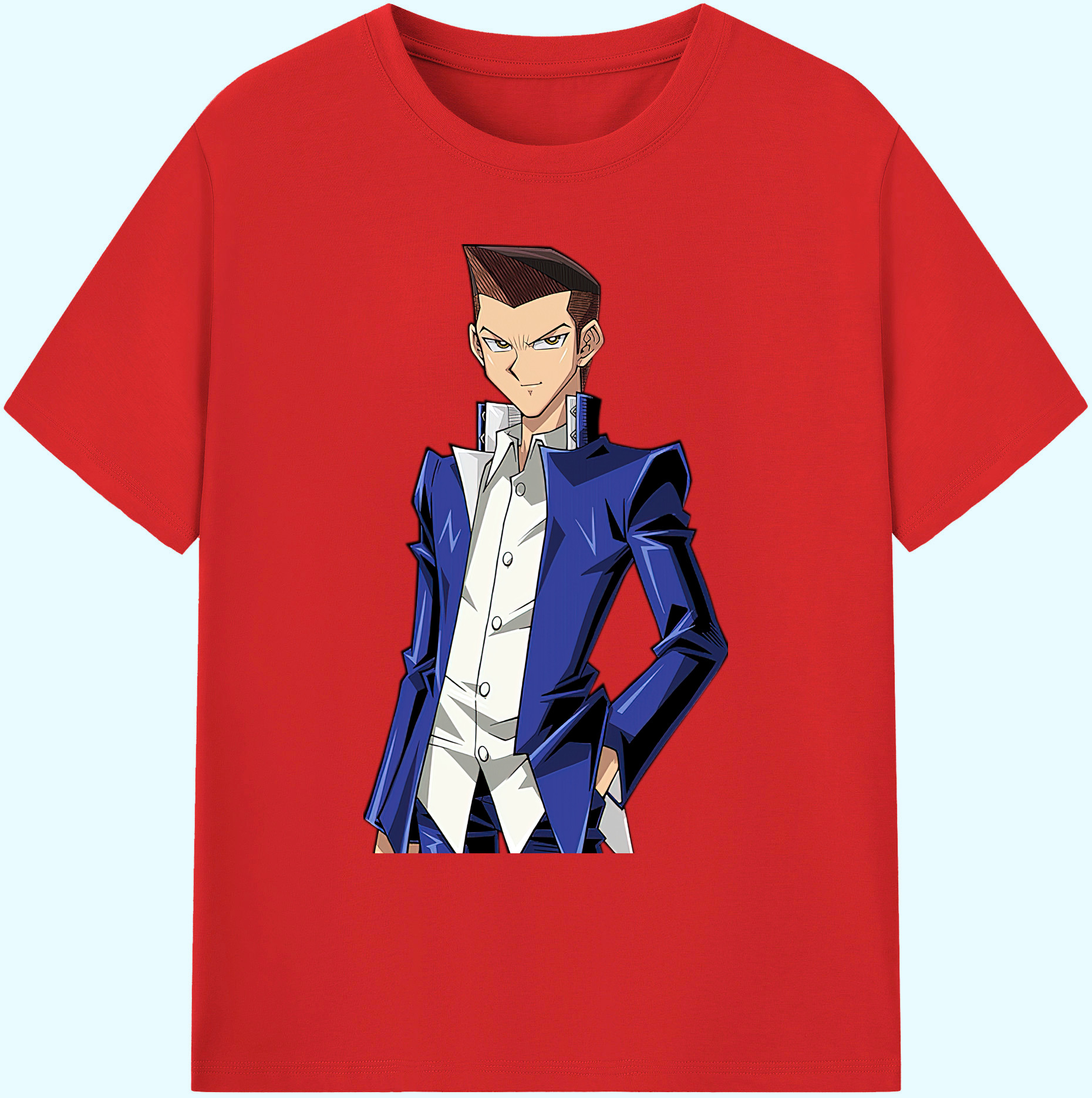 遊☆戯☆王 Yu-Gi-Oh! 綿100％ メンズ半袖Tシャツ｜肌触りやわらか＆通気性