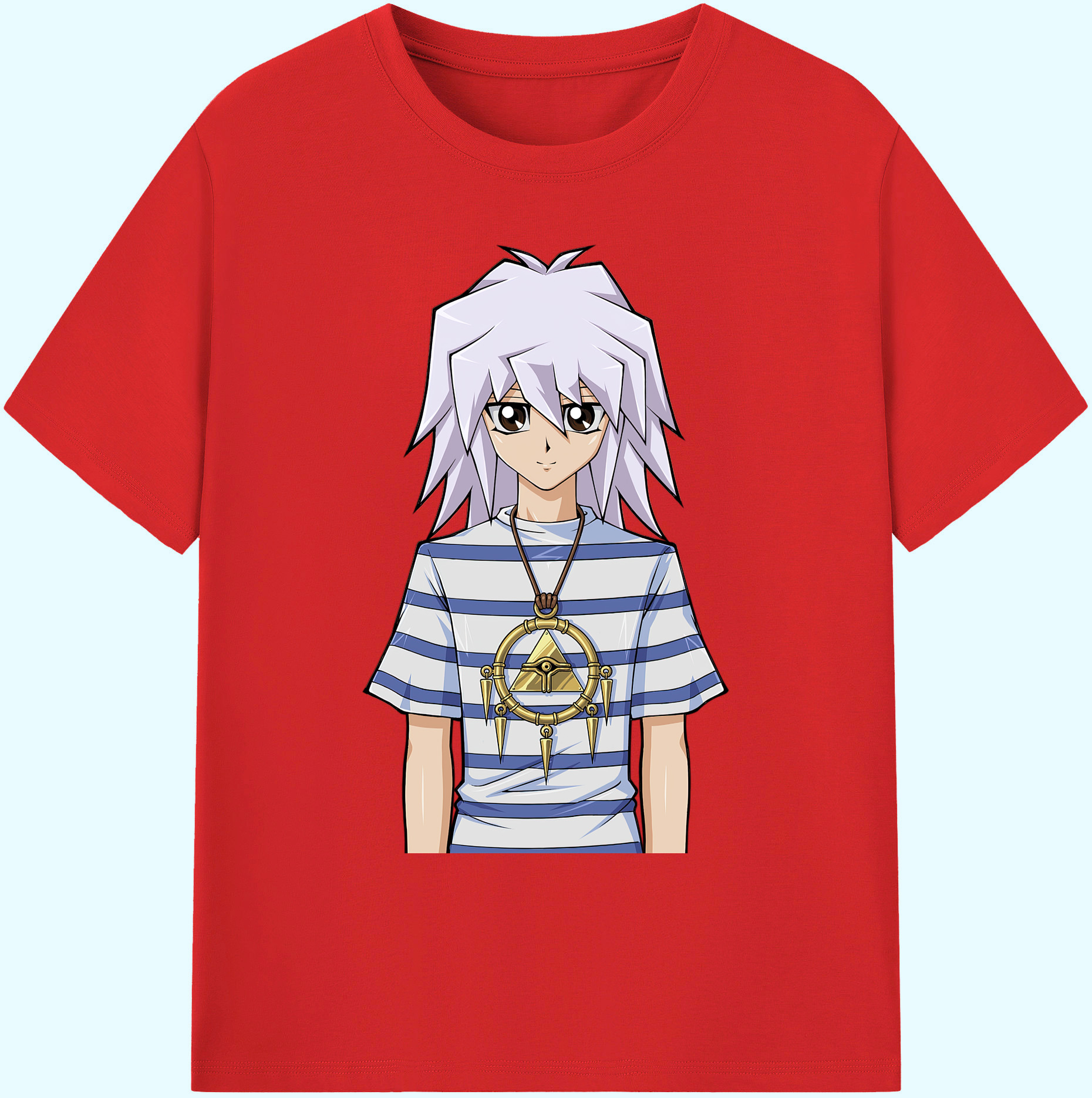 （画像用） 遊☆戯☆王 Yu-Gi-Oh! 綿100％ メンズ半袖Tシャツ｜肌触りやわらか＆通気性