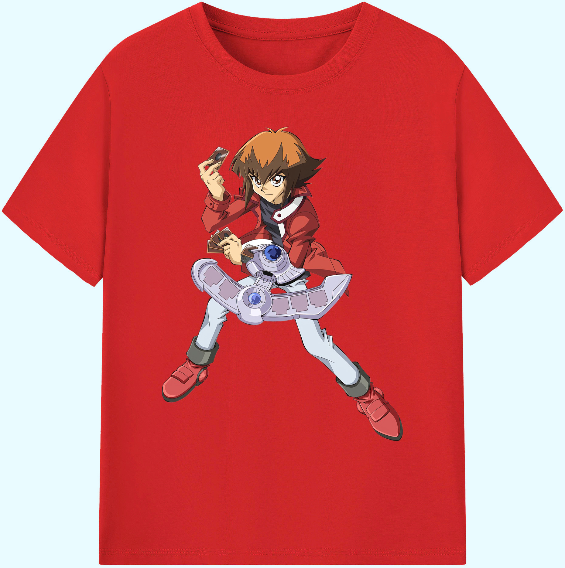 遊☆戯☆王 Yu-Gi-Oh! 綿100％ メンズ半袖Tシャツ｜肌触りやわらか＆通気性
