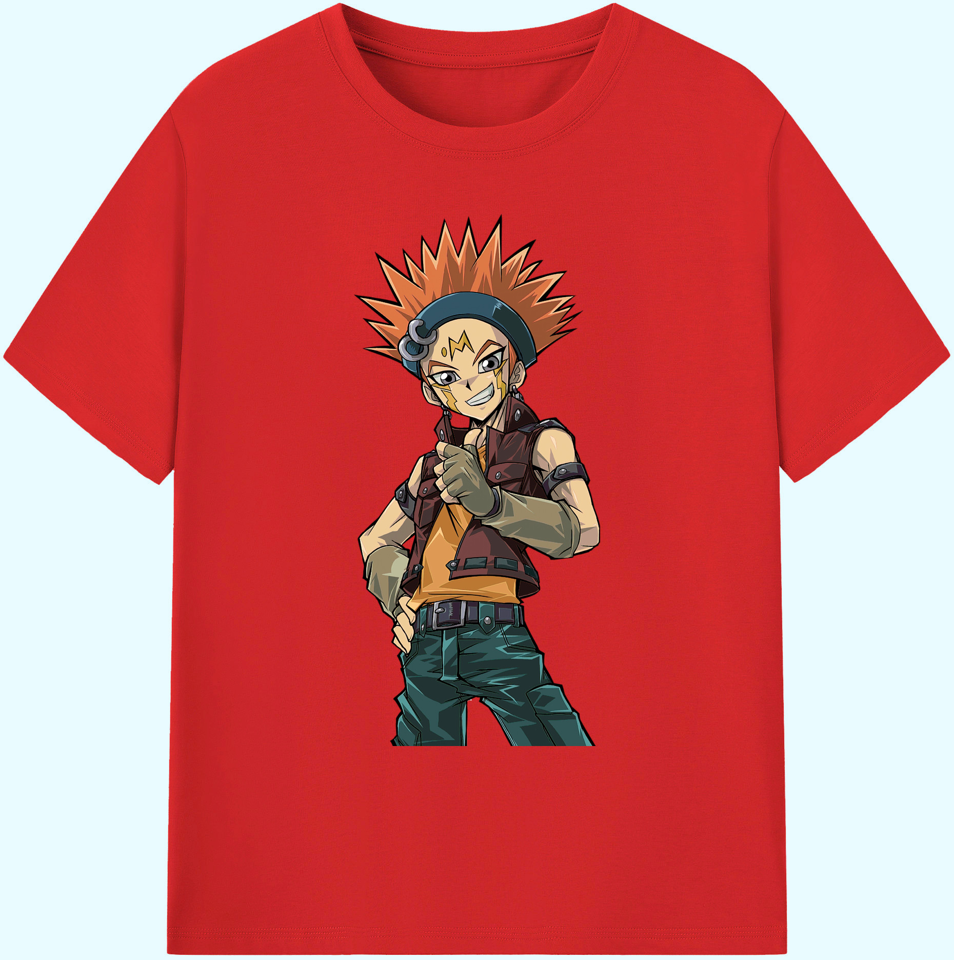 （画像用） 遊☆戯☆王 Yu-Gi-Oh! 綿100％ メンズ半袖Tシャツ｜肌触りやわらか＆通気性