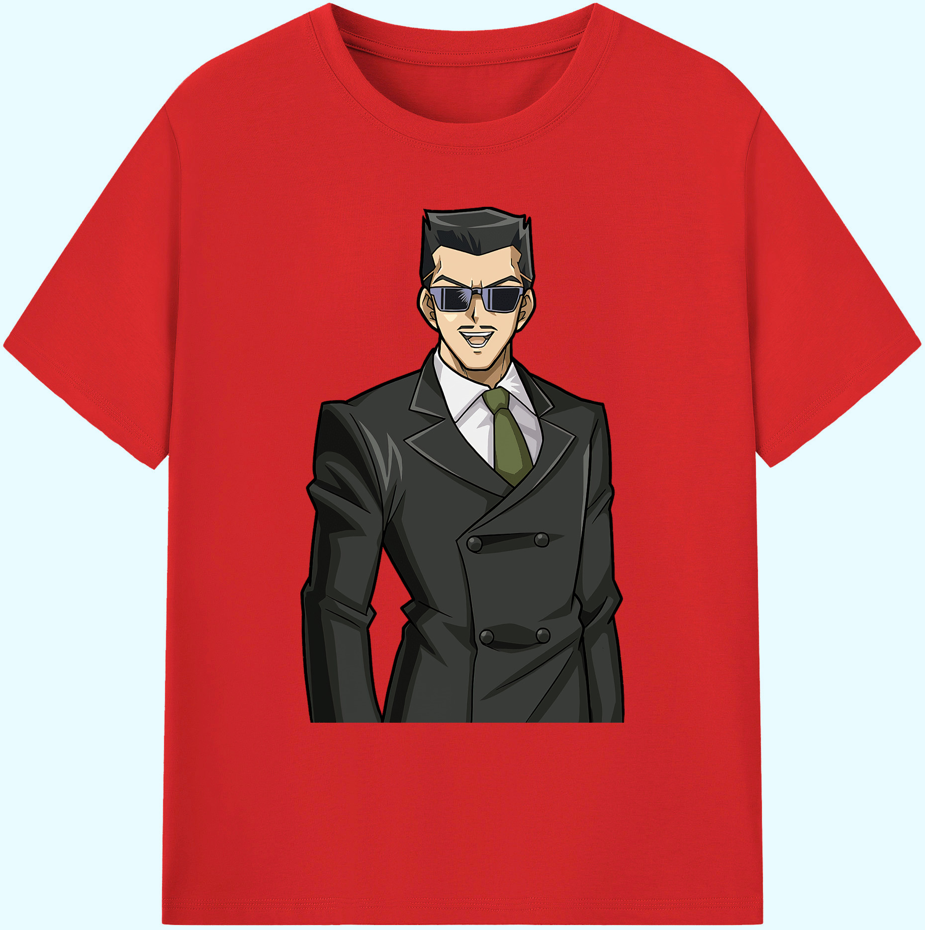 （画像用） 遊☆戯☆王 Yu-Gi-Oh! 綿100％ メンズ半袖Tシャツ｜肌触りやわらか＆通気性
