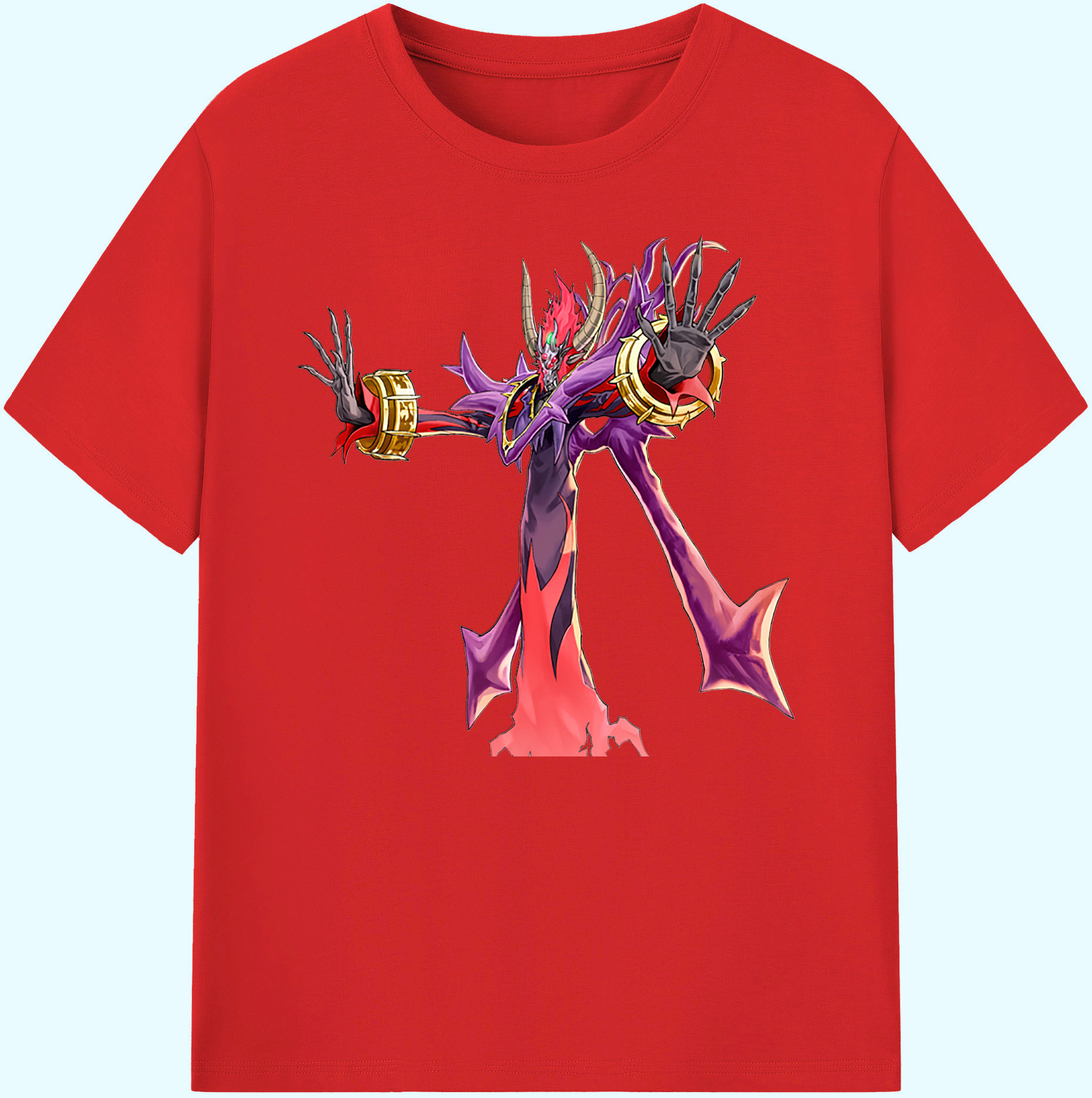 （画像用） 遊☆戯☆王 Yu-Gi-Oh! 綿100％ メンズ半袖Tシャツ｜肌触りやわらか＆通気性