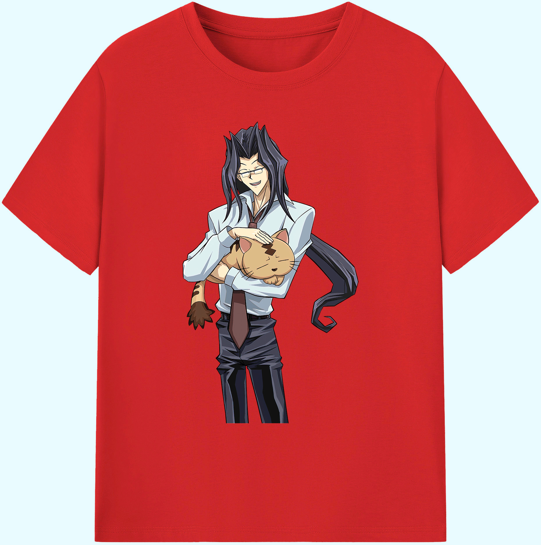 （画像用） 遊☆戯☆王 Yu-Gi-Oh! 綿100％ メンズ半袖Tシャツ｜肌触りやわらか＆通気性