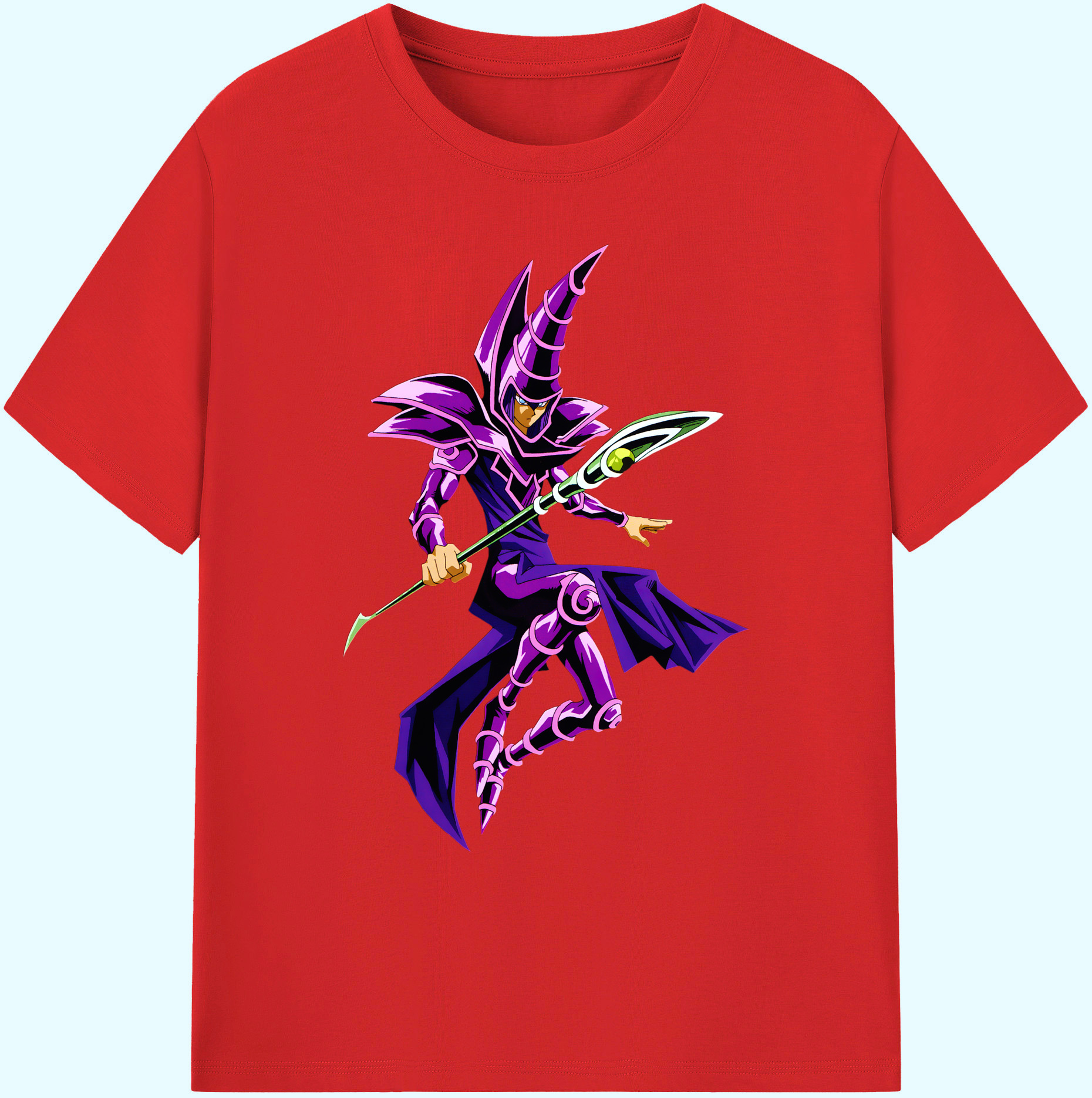 （画像用） 遊☆戯☆王 Yu-Gi-Oh! 綿100％ メンズ半袖Tシャツ｜肌触りやわらか＆通気性