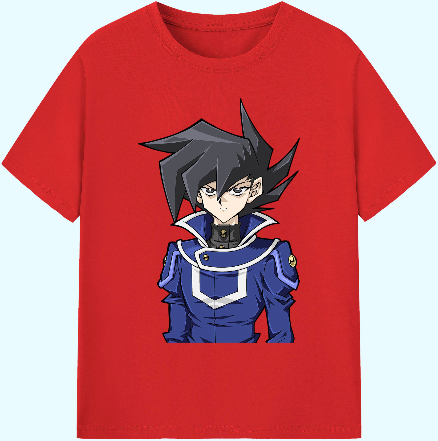 （画像用） 遊☆戯☆王 Yu-Gi-Oh! 綿100％ メンズ半袖Tシャツ｜肌触りやわらか＆通気性