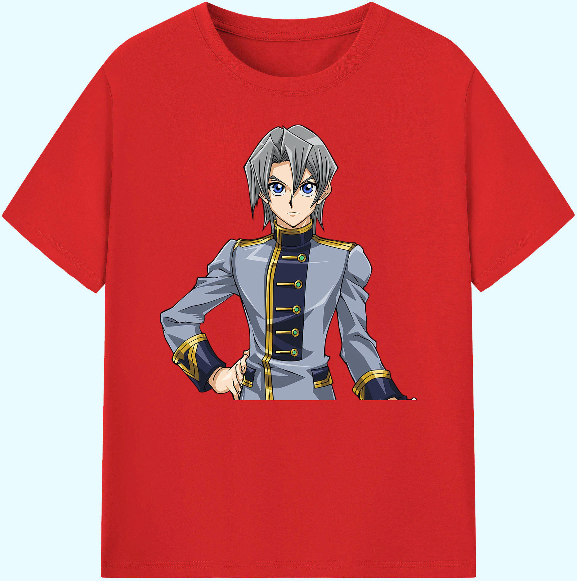 （画像用） 遊☆戯☆王 Yu-Gi-Oh! 綿100％ メンズ半袖Tシャツ｜肌触りやわらか＆通気性
