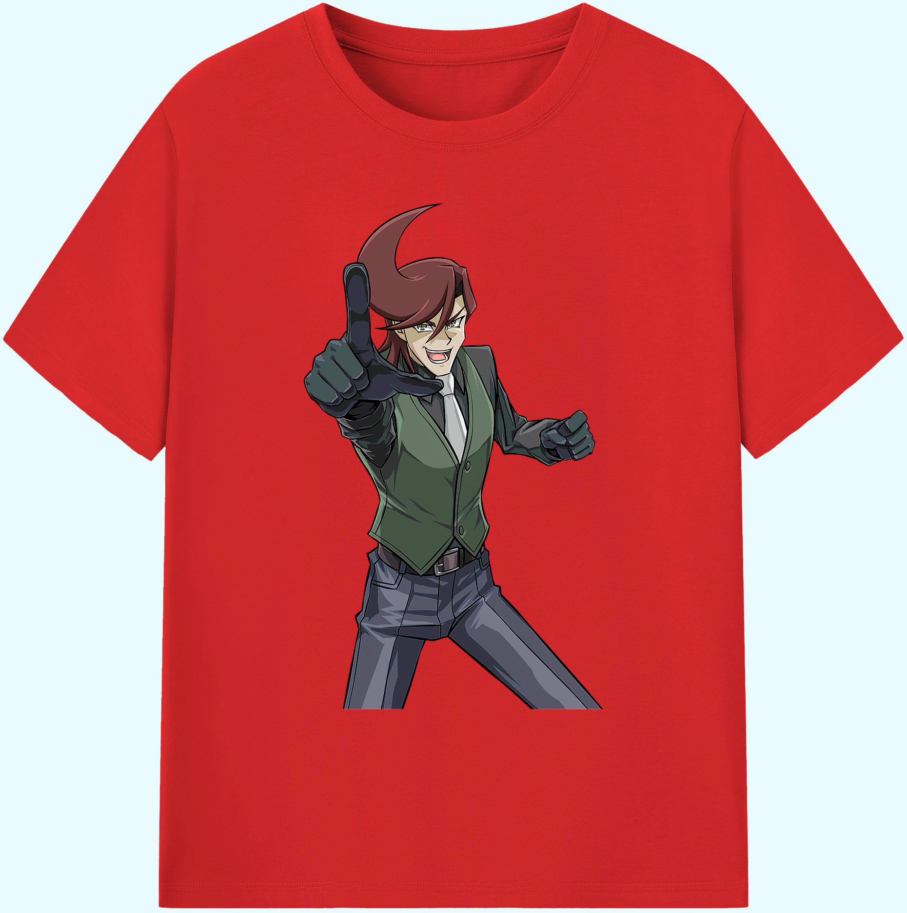 （画像用） 遊☆戯☆王 Yu-Gi-Oh! 綿100％ メンズ半袖Tシャツ｜肌触りやわらか＆通気性
