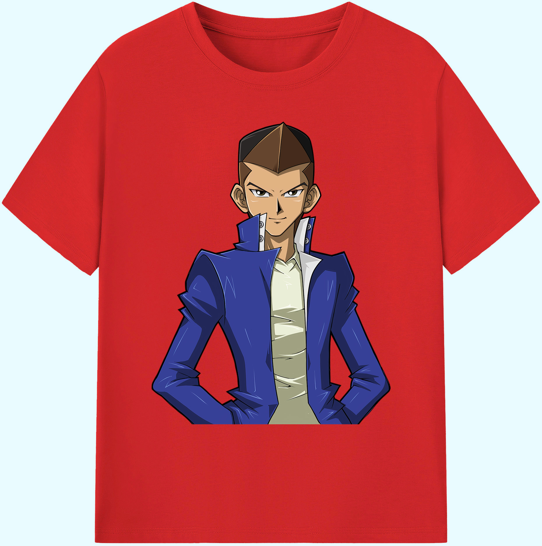 （画像用） 遊☆戯☆王 Yu-Gi-Oh! 綿100％ メンズ半袖Tシャツ｜肌触りやわらか＆通気性