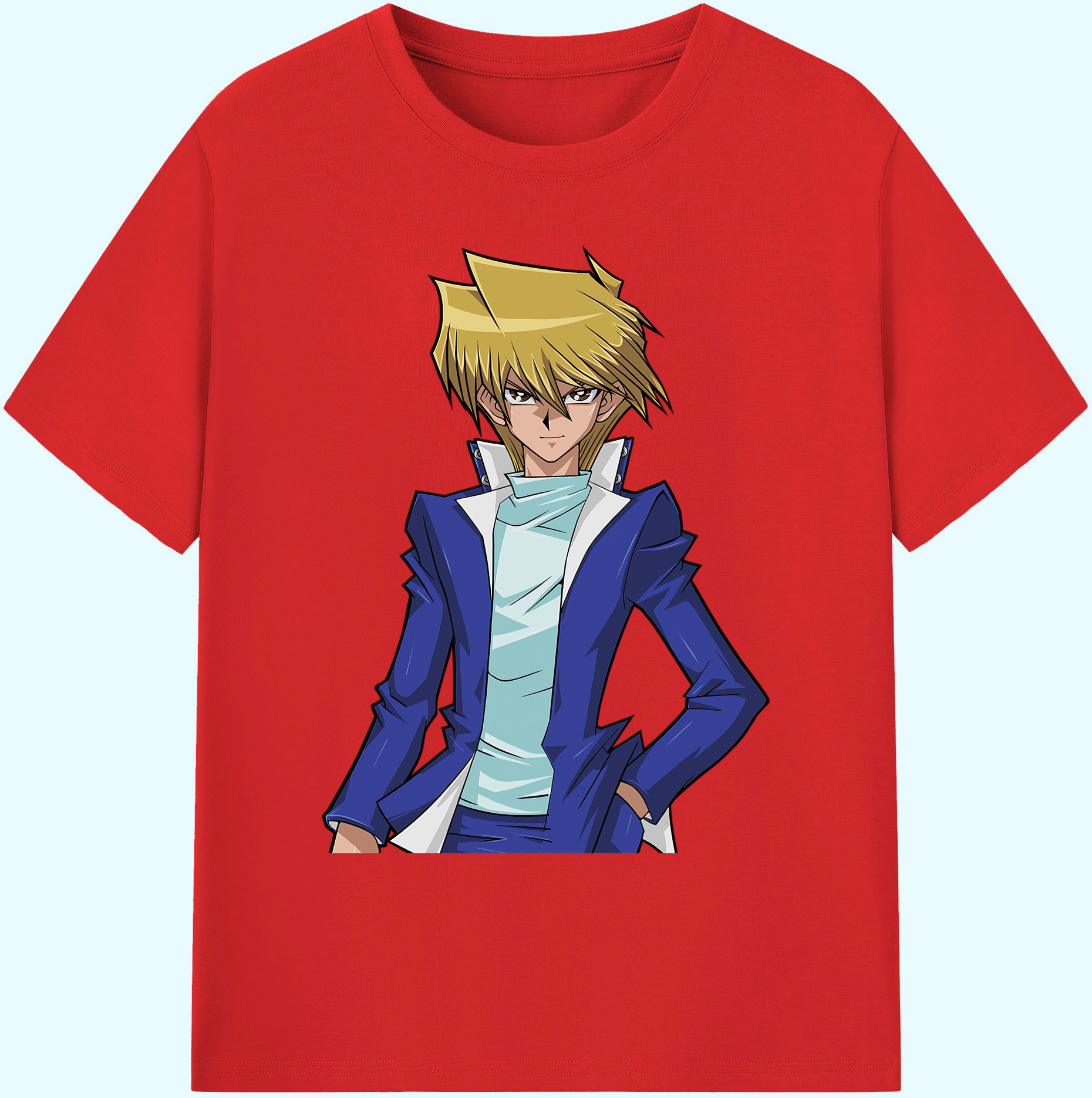 （画像用） 遊☆戯☆王 Yu-Gi-Oh! 綿100％ メンズ半袖Tシャツ｜肌触りやわらか＆通気性