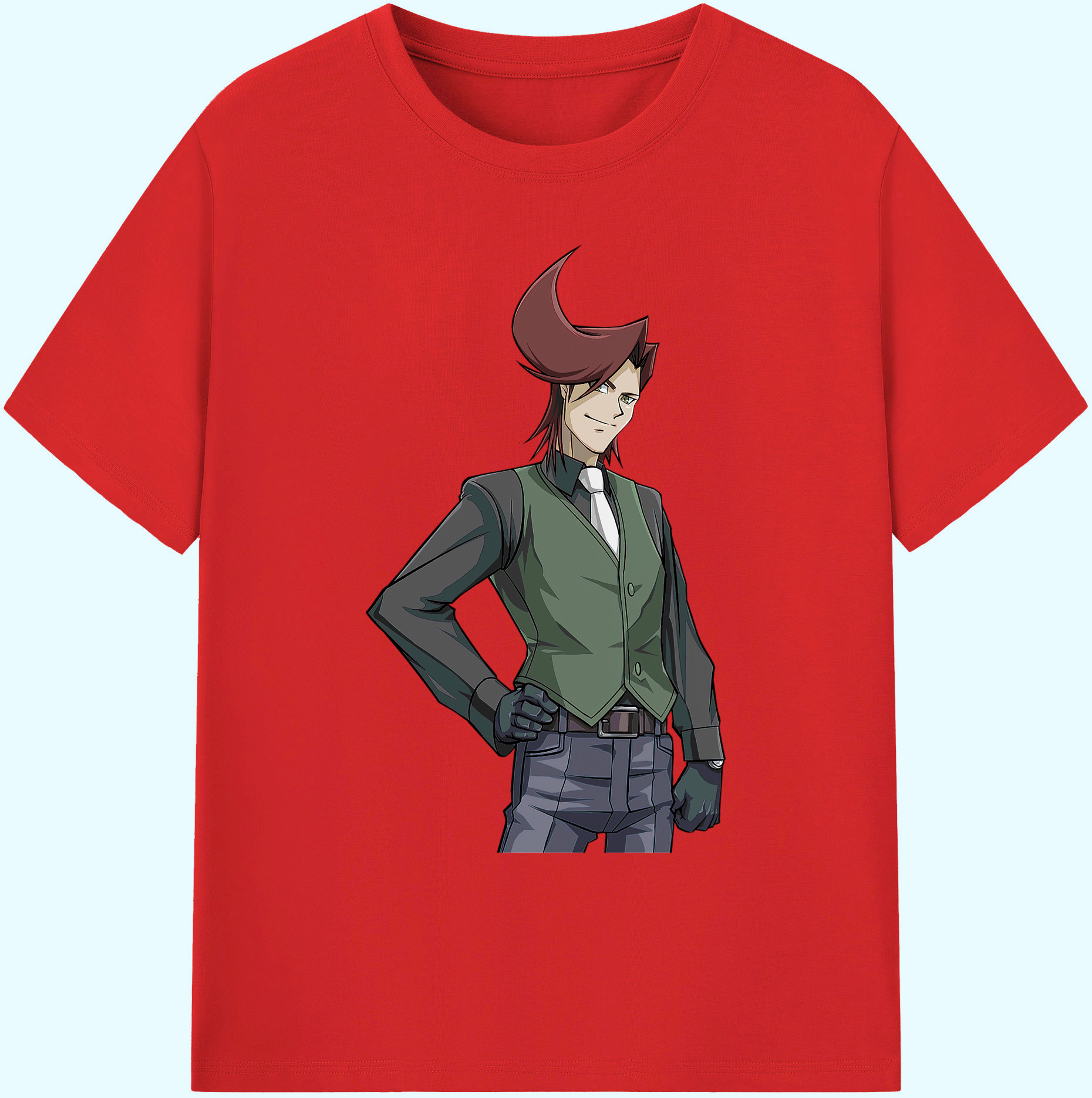 （画像用） 遊☆戯☆王 Yu-Gi-Oh! 綿100％ メンズ半袖Tシャツ｜肌触りやわらか＆通気性