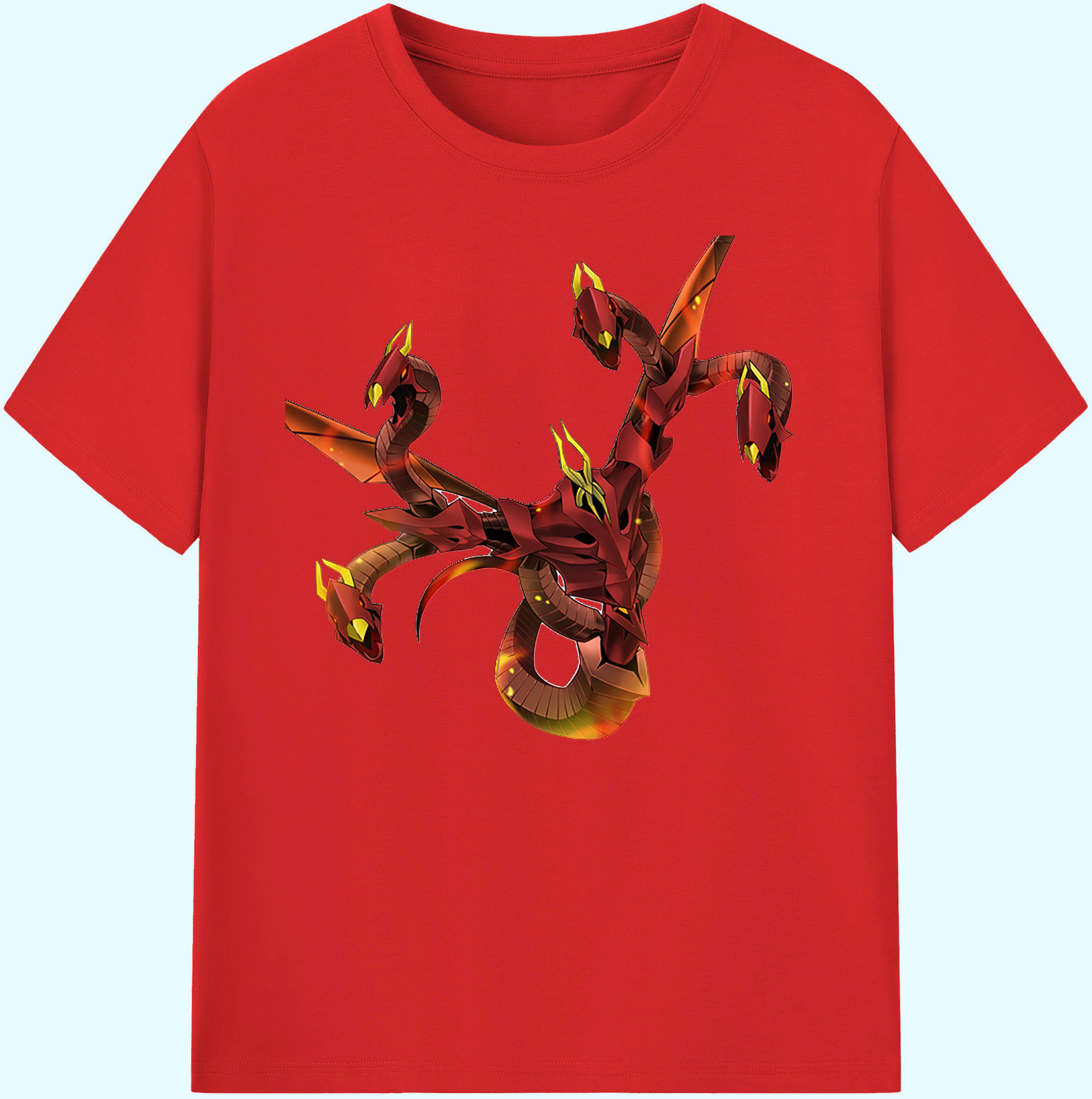 （画像用） 遊☆戯☆王 Yu-Gi-Oh! 綿100％ メンズ半袖Tシャツ｜肌触りやわらか＆通気性