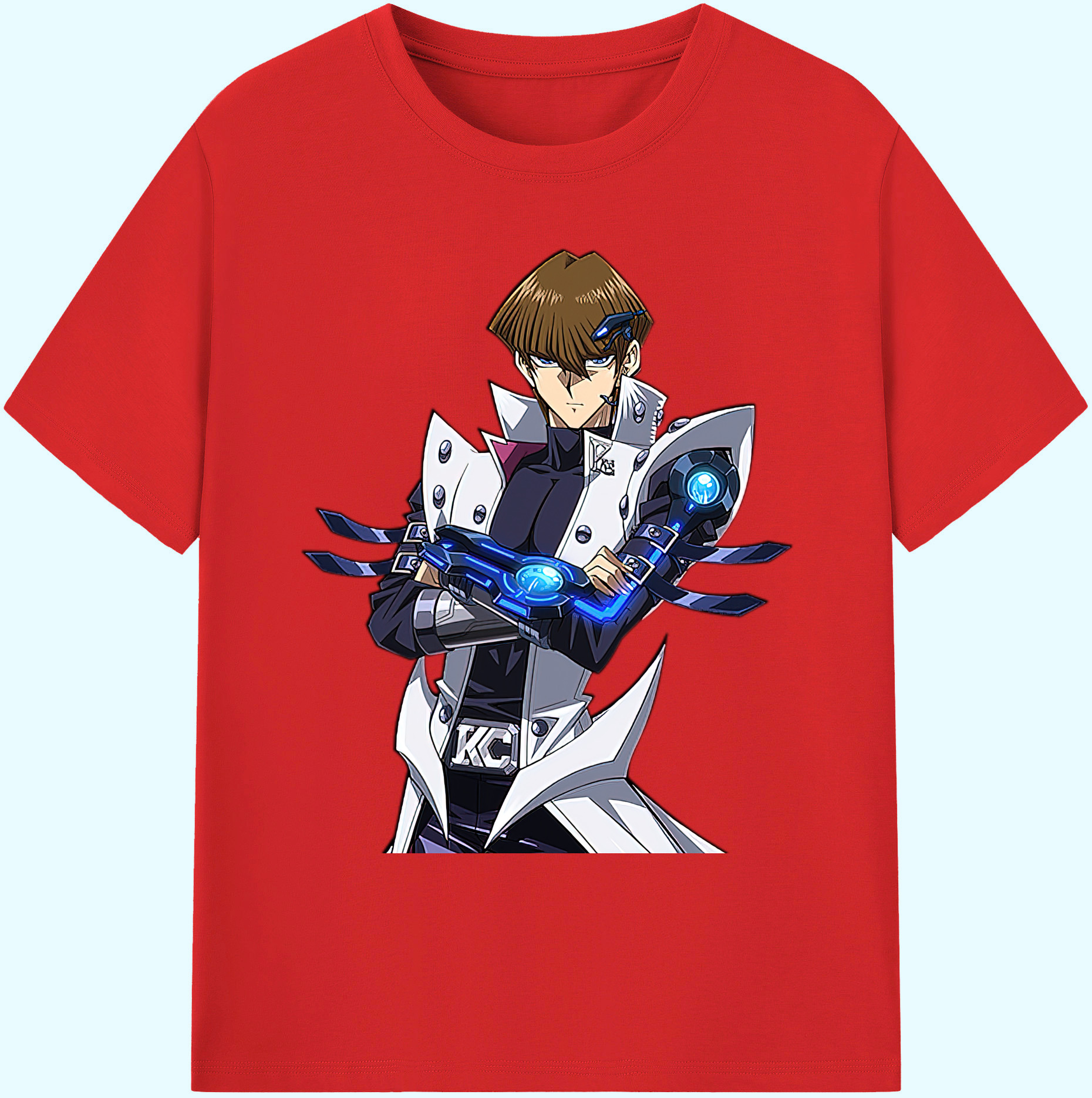 （画像用） 遊☆戯☆王 Yu-Gi-Oh! 綿100％ メンズ半袖Tシャツ｜肌触りやわらか＆通気性