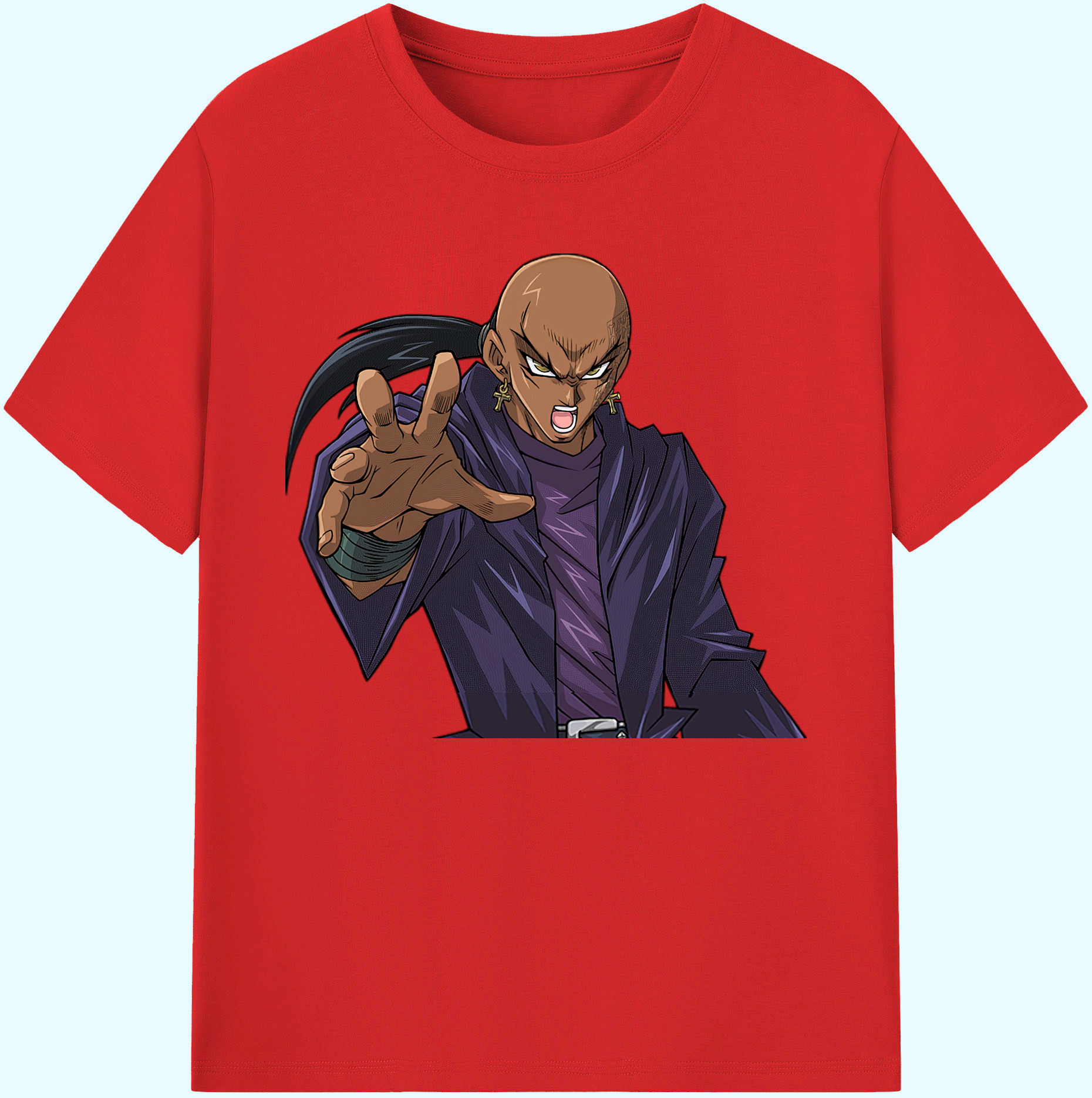（画像用） 遊☆戯☆王 Yu-Gi-Oh! 綿100％ メンズ半袖Tシャツ｜肌触りやわらか＆通気性