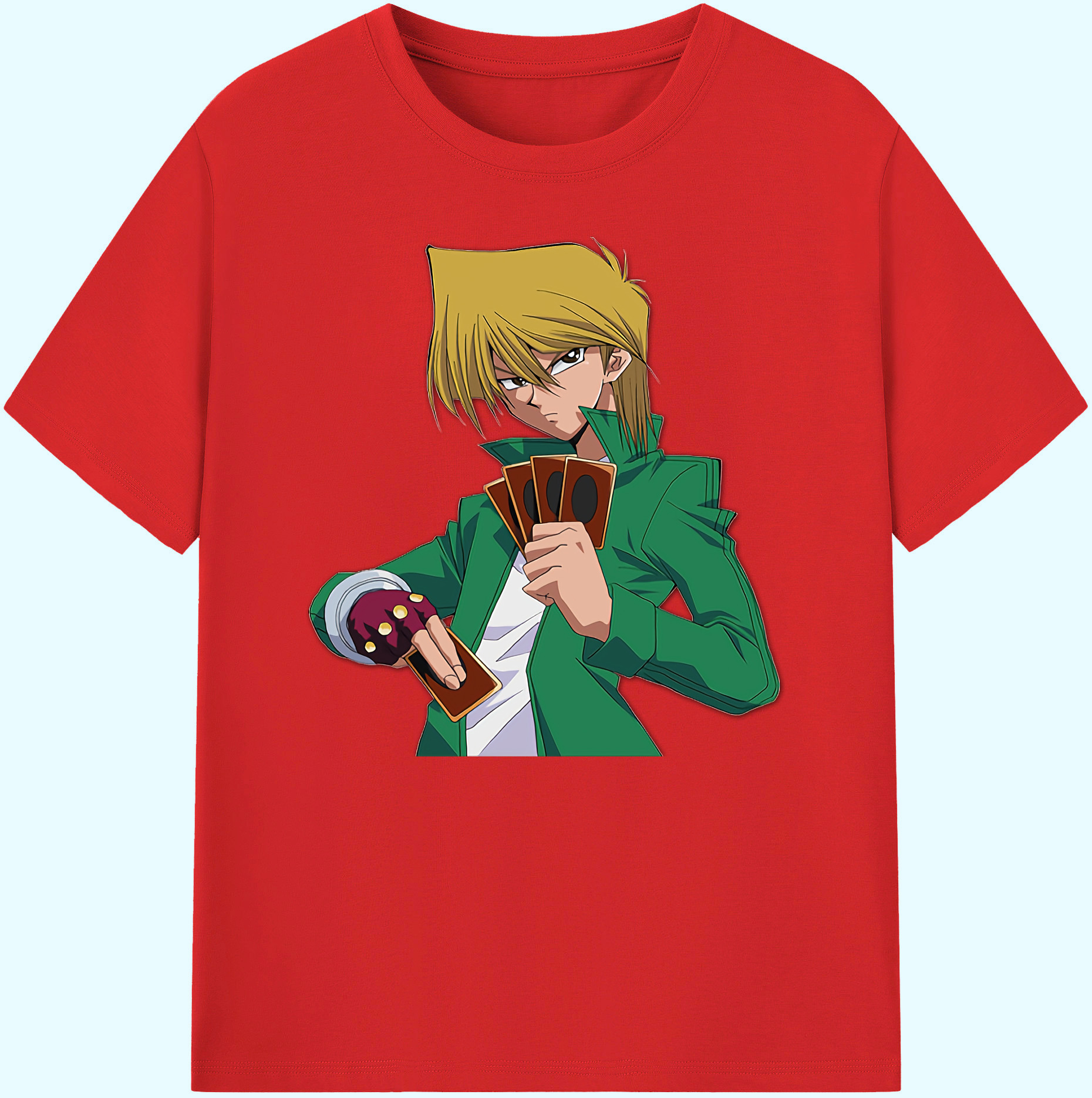 （画像用） 遊☆戯☆王 Yu-Gi-Oh! 綿100％ メンズ半袖Tシャツ｜肌触りやわらか＆通気性